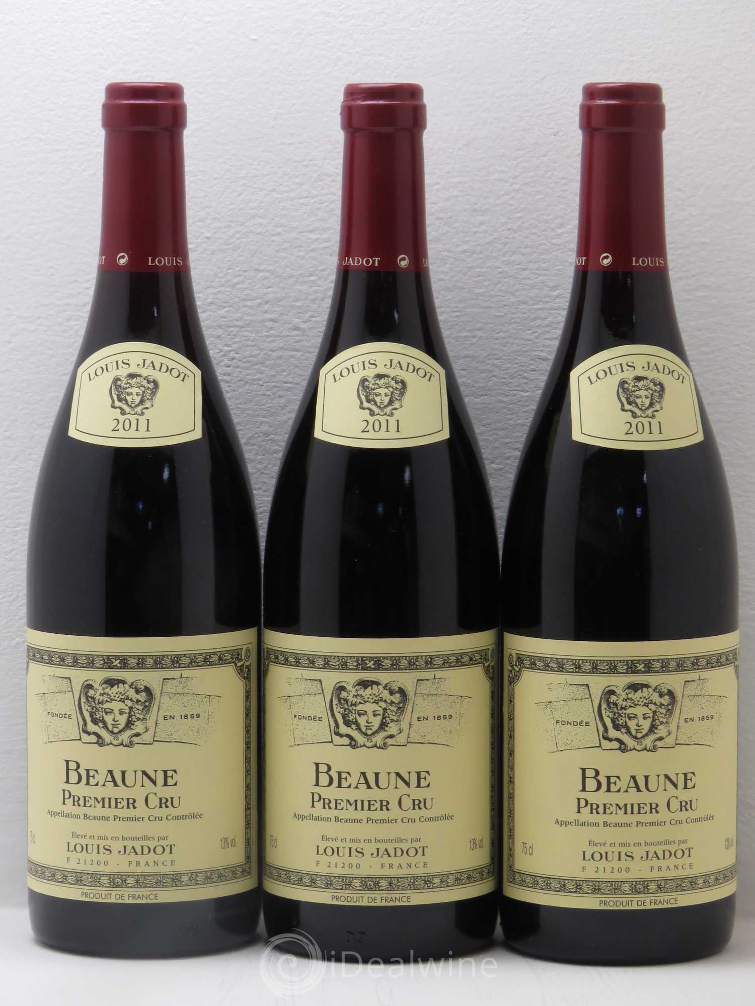 Beaune 1er Cru (sans prix de réserve) 2011 - Lot de 3 bouteilles - 0