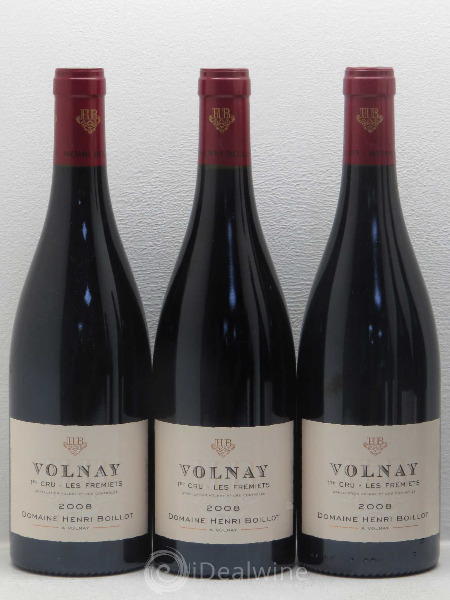 Volnay 1er Cru Les Fremiets Henri Boillot (Domaine) 2008 - Lot de 6 bouteilles - 1
