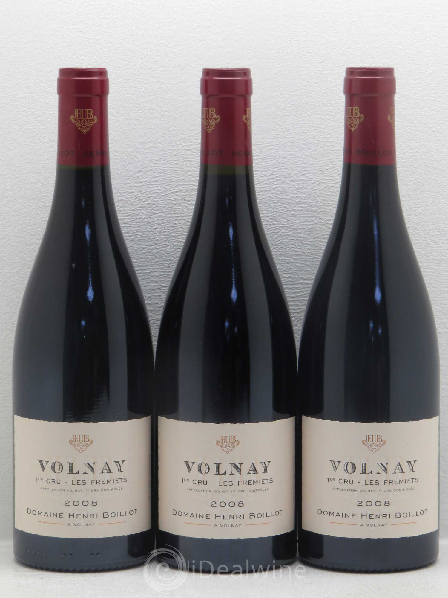 Volnay 1er Cru Les Fremiets Henri Boillot (Domaine) 2008 - Lot de 6 bouteilles - 2