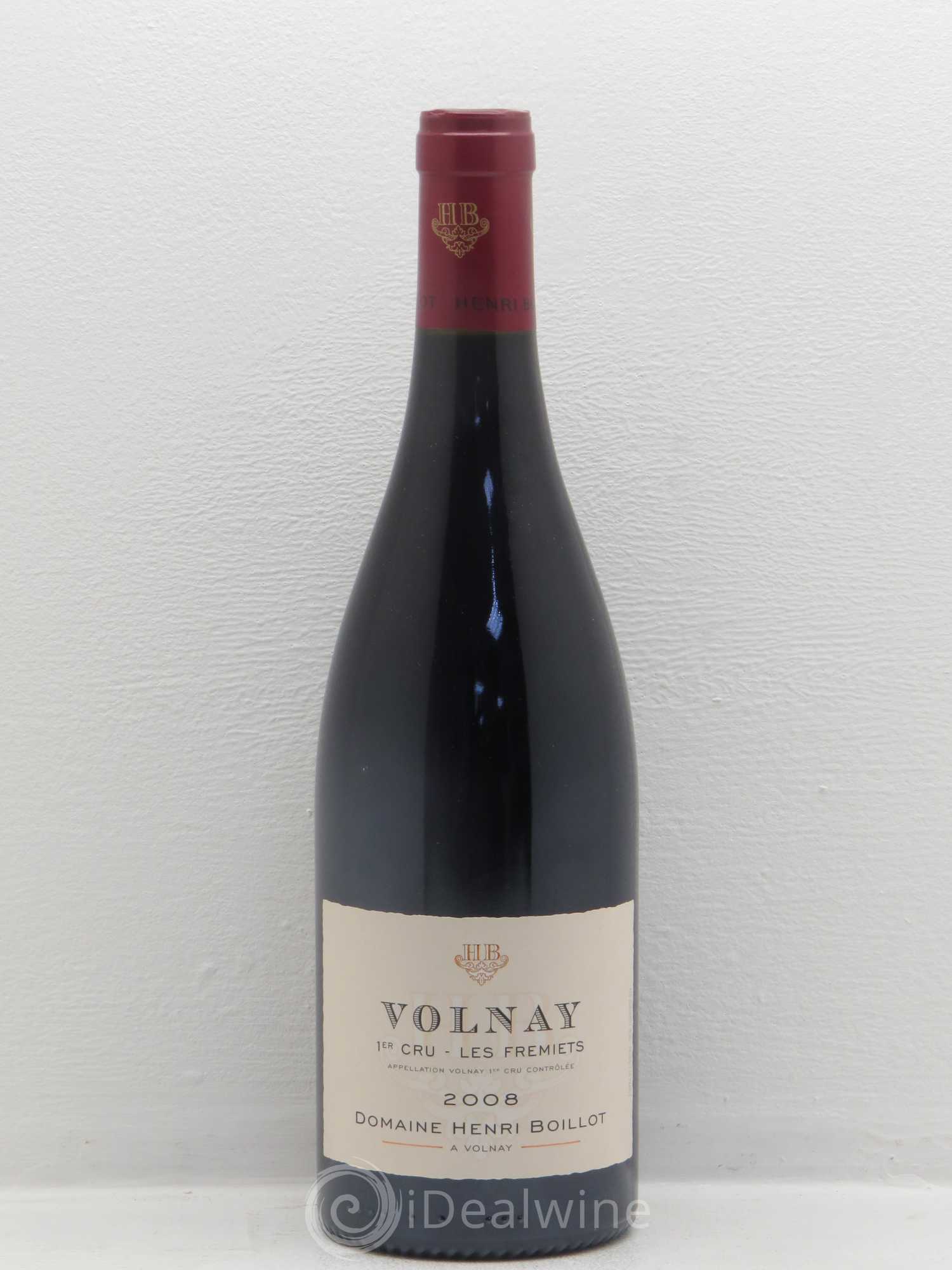 Volnay 1er Cru Les Fremiets Henri Boillot (Domaine) 2008 - Lot de 1 bouteille - 0