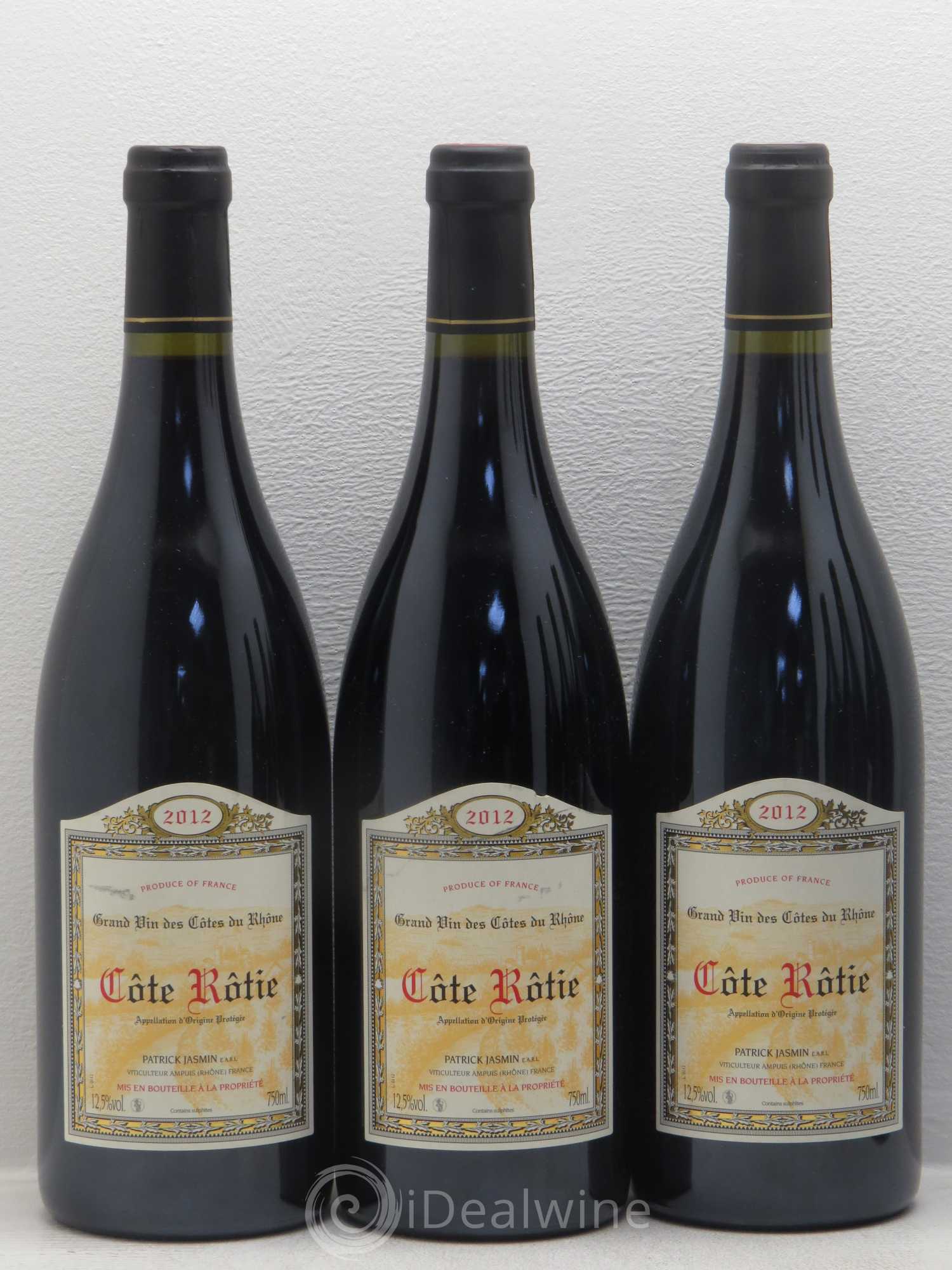 Côte-Rôtie Jasmin (Domaine) 2012 - Lot de 6 bouteilles - 1