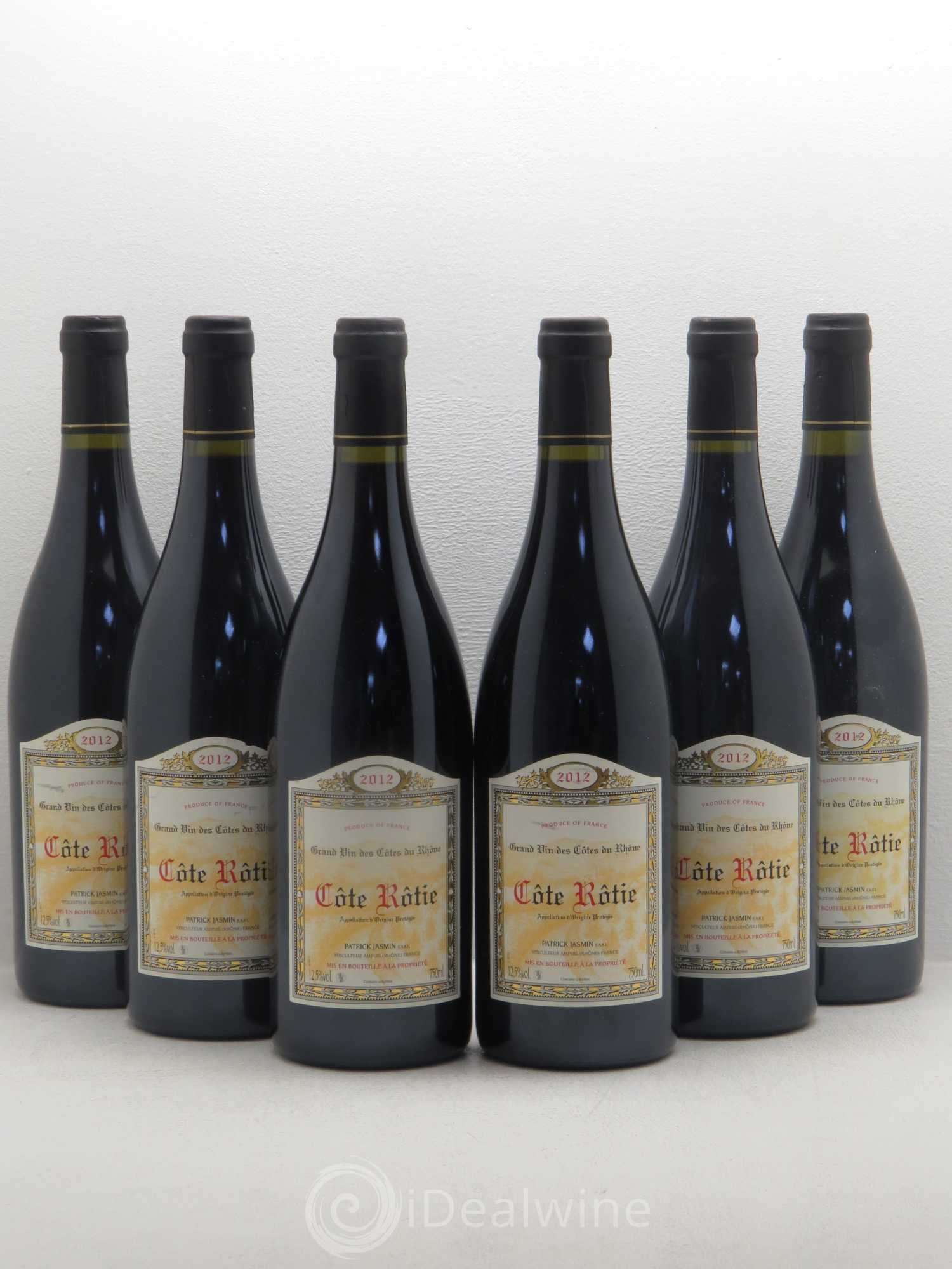 Côte-Rôtie Jasmin (Domaine) 2012 - Lot de 6 bouteilles - 0
