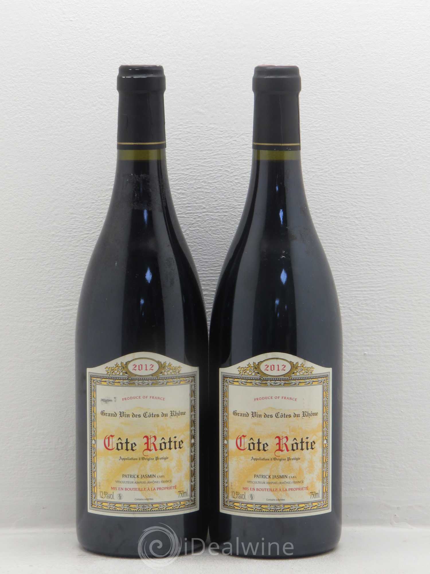 Côte-Rôtie Jasmin (Domaine) 2012 - Lot de 2 bouteilles - 0