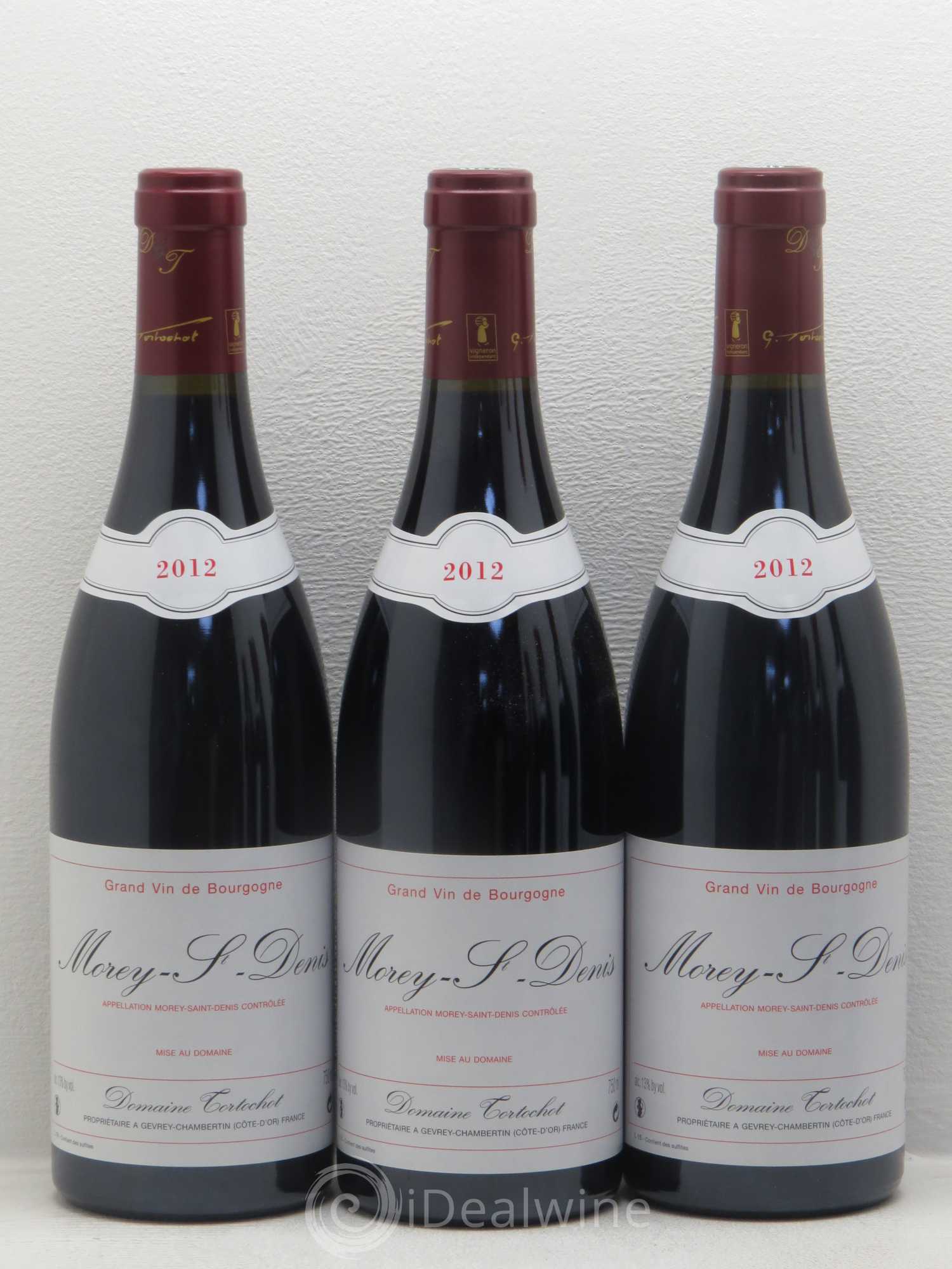 Morey-Saint-Denis Domaine Tortochot 2012 - Posten von 6 Flaschen - 1