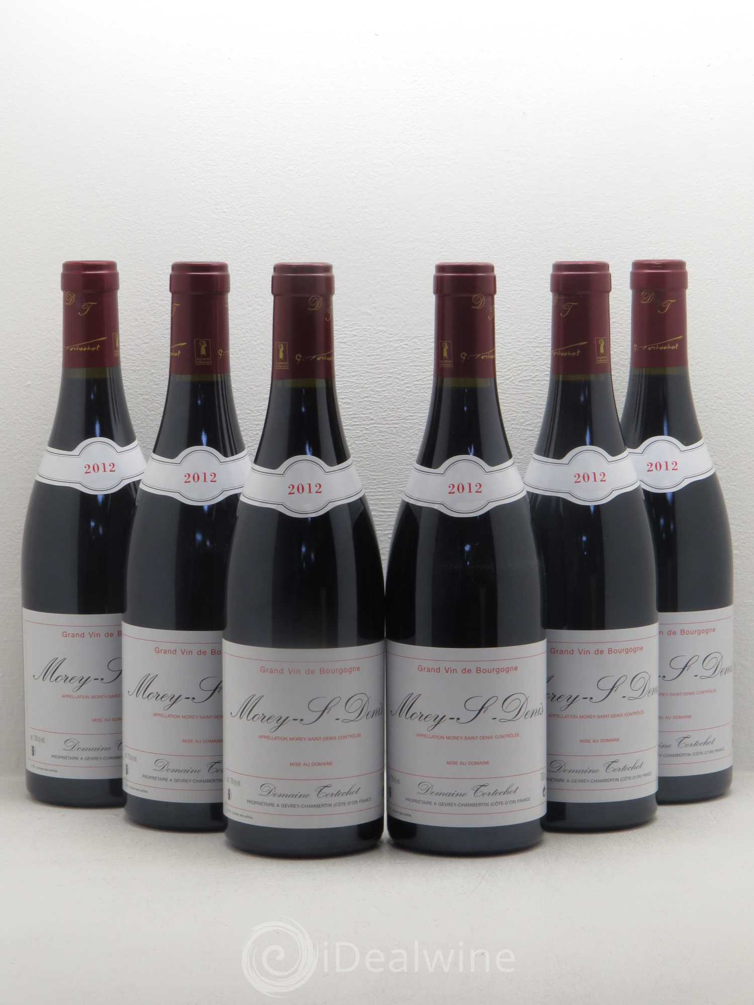Morey-Saint-Denis Domaine Tortochot 2012 - Posten von 6 Flaschen - 0