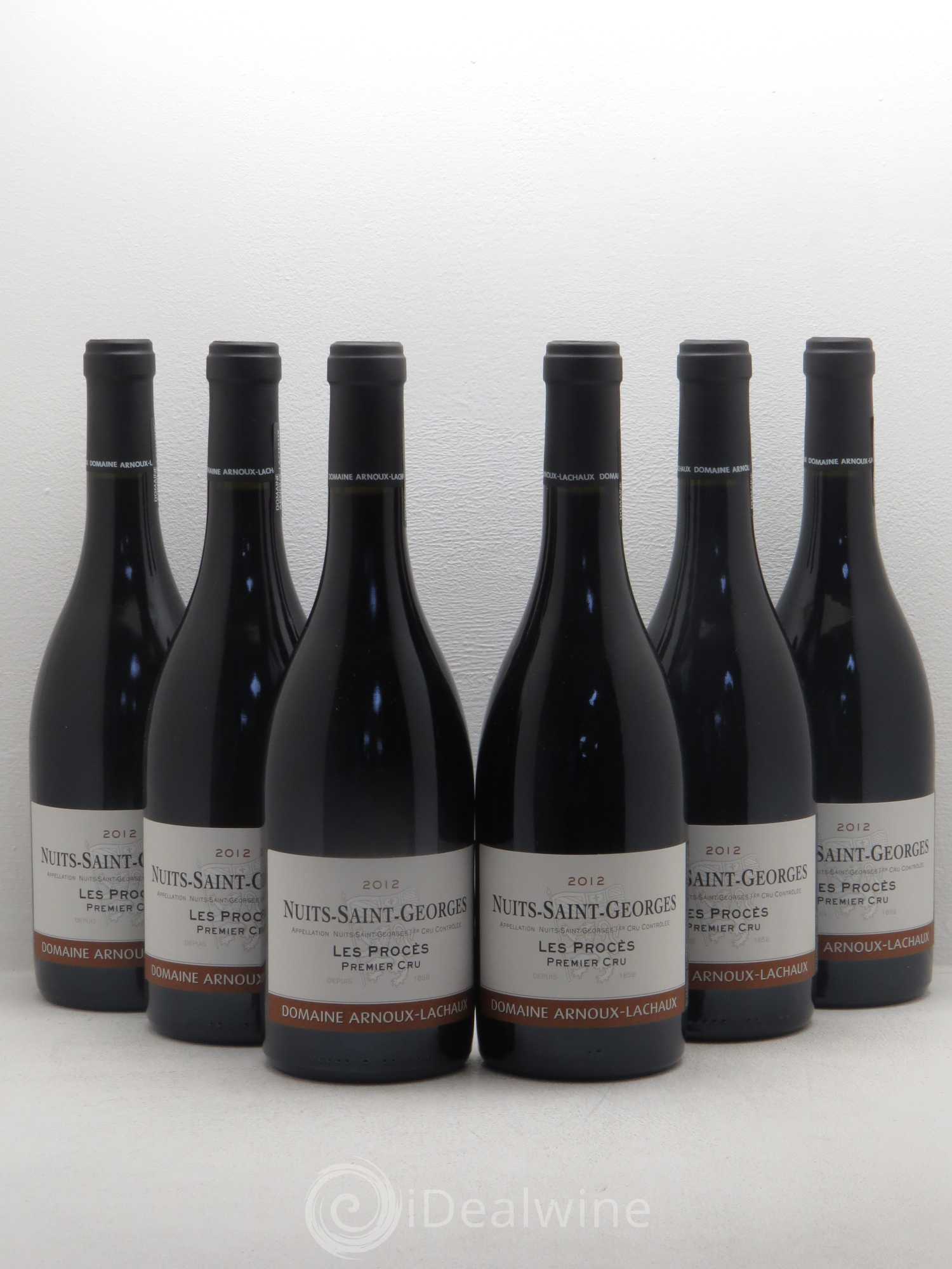 Nuits-Saint-Georges 1er Cru Les Procès Arnoux-Lachaux (Domaine) 2012 - Lot de 6 bouteilles - 0