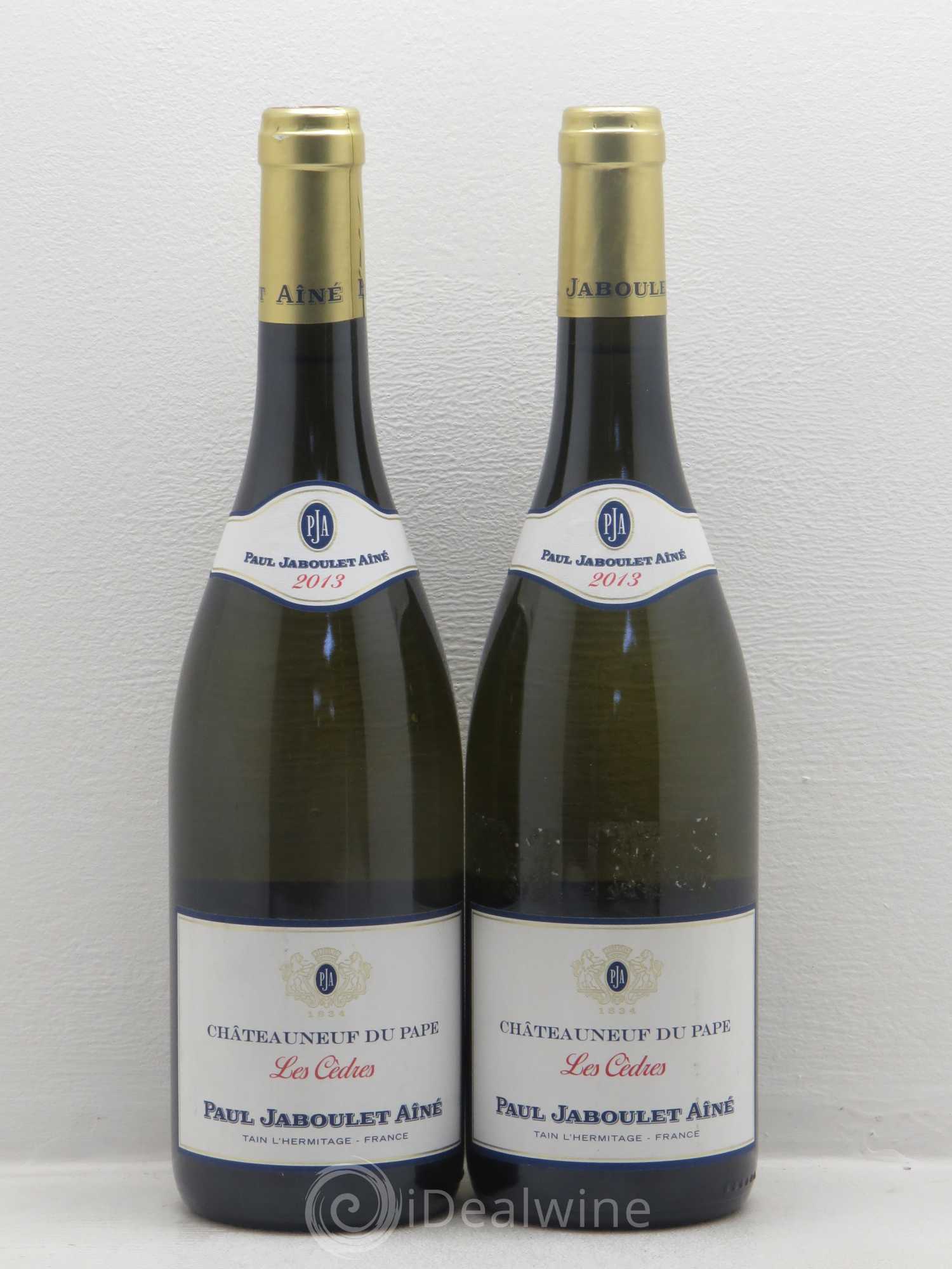 Châteauneuf-du-Pape Les Cèdres Jaboulet 2013 - Posten von 4 Flaschen - 2