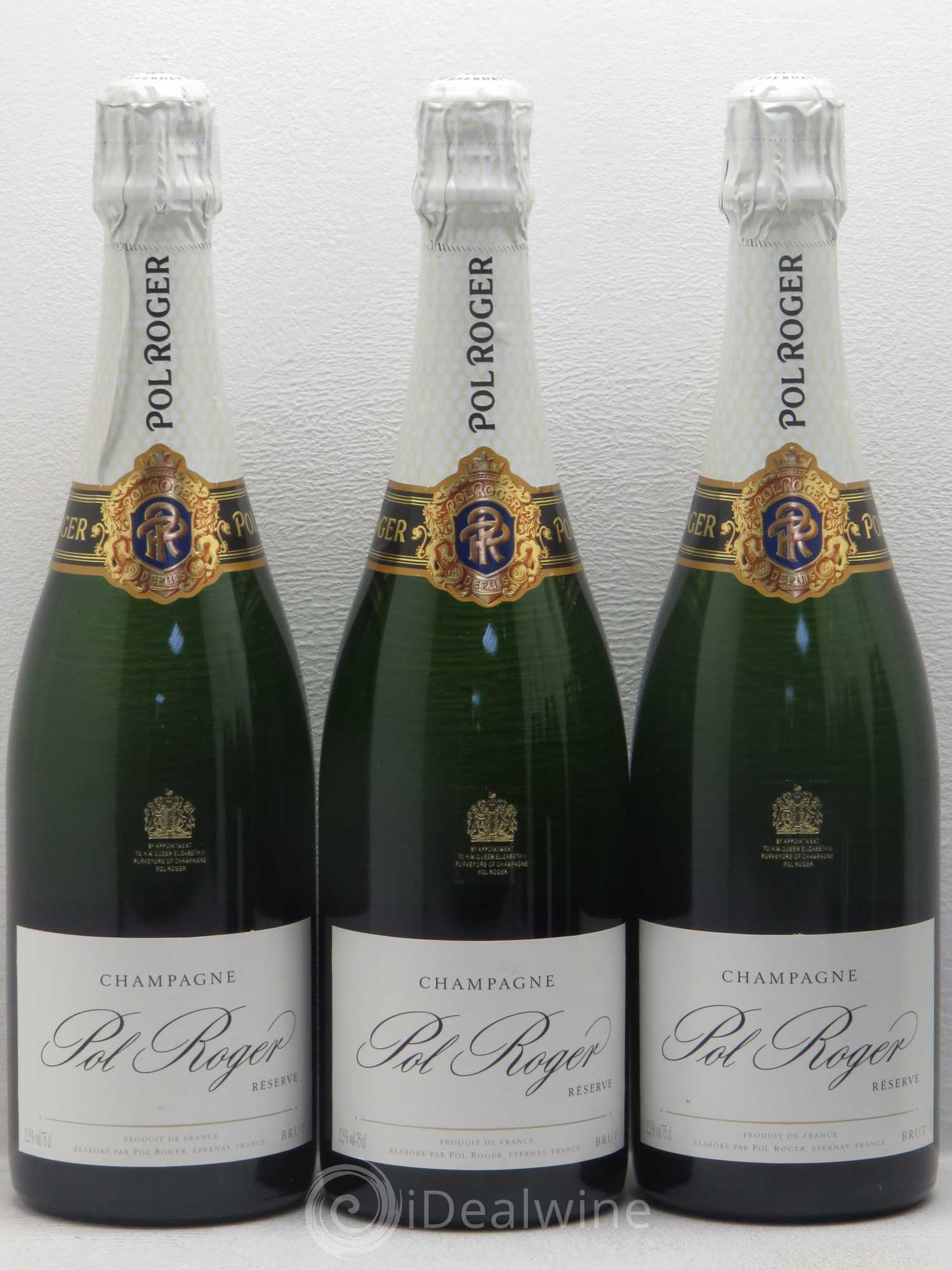 Brut Réserve Pol Roger - Lot de 6 bouteilles - 1