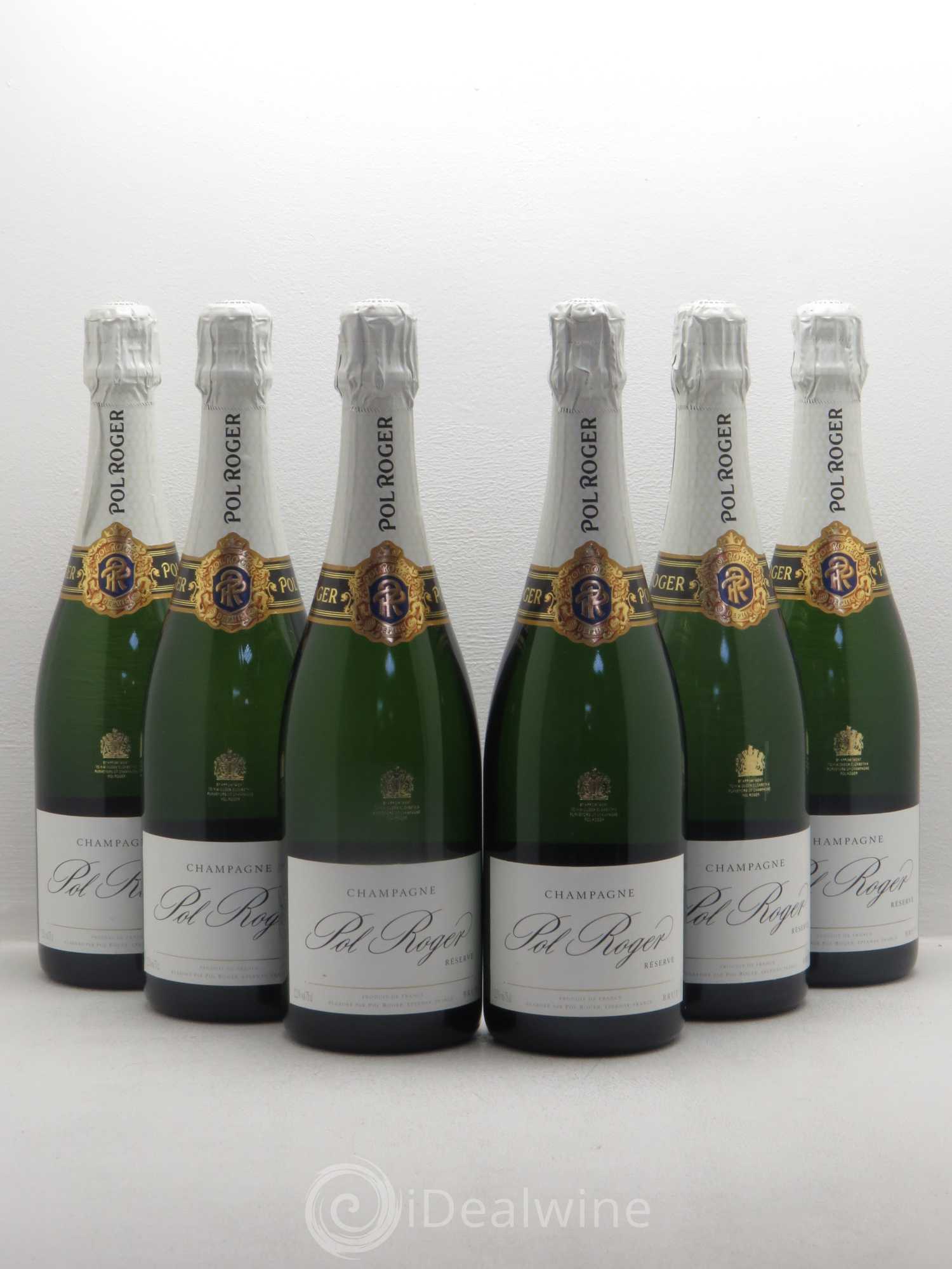Brut Réserve Pol Roger - Lot de 6 bouteilles - 0