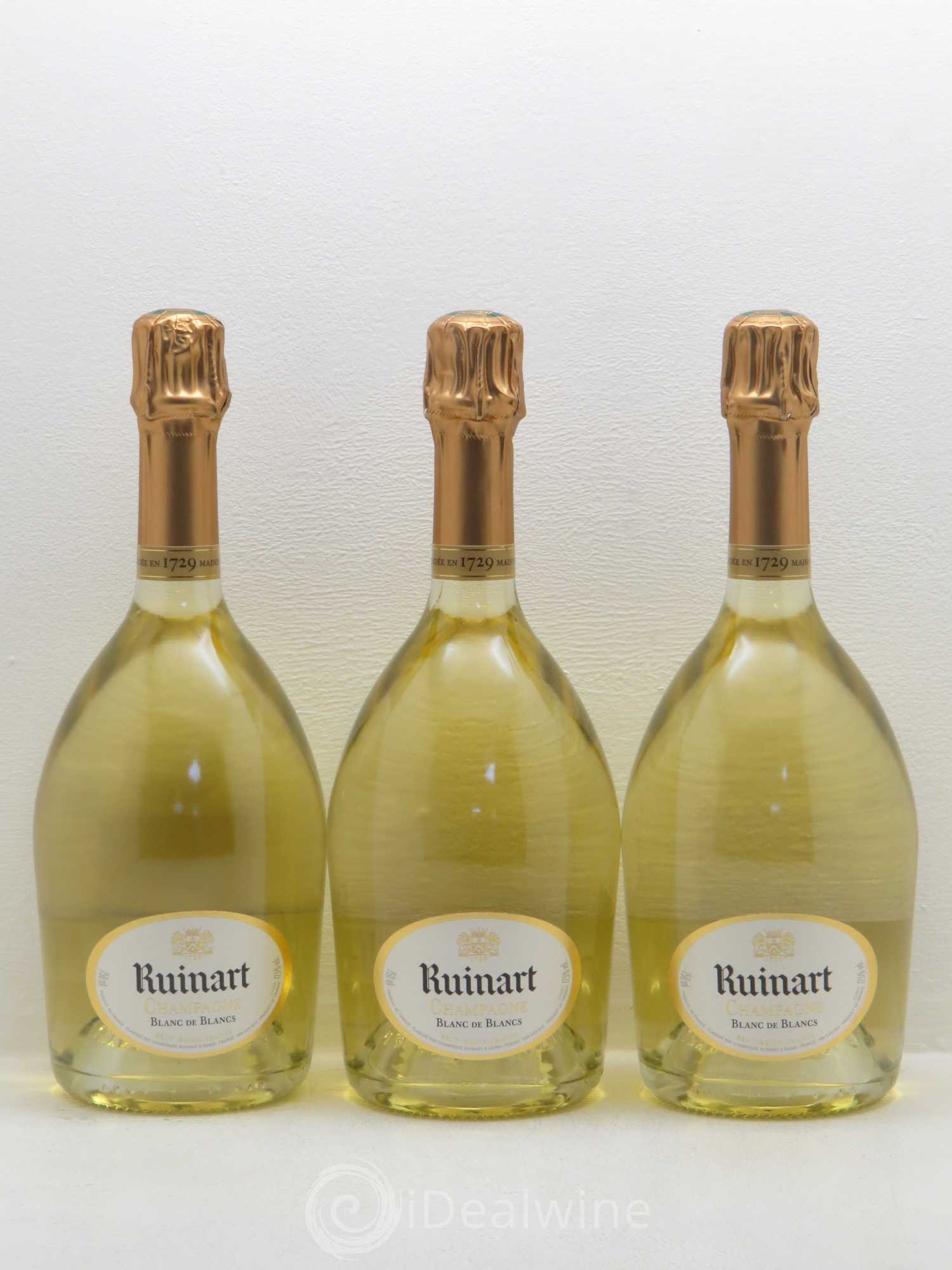 Blanc de Blancs Brut Ruinart - Lot de 3 bouteilles - 0