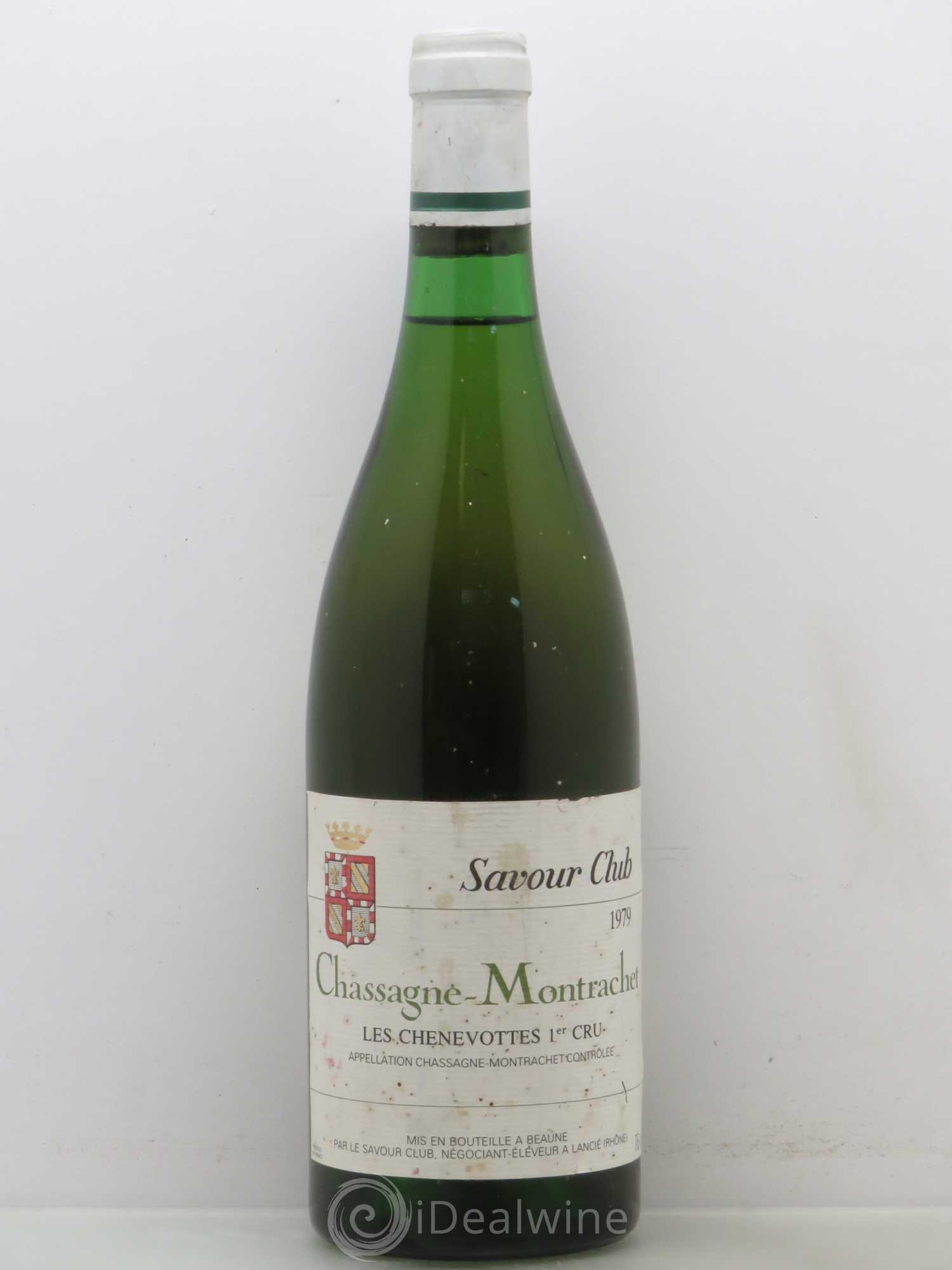 Chassagne-Montrachet 1er Cru Les Chenevottes - Le Savour Club 1979 - Posten von 1 Flasche - 0