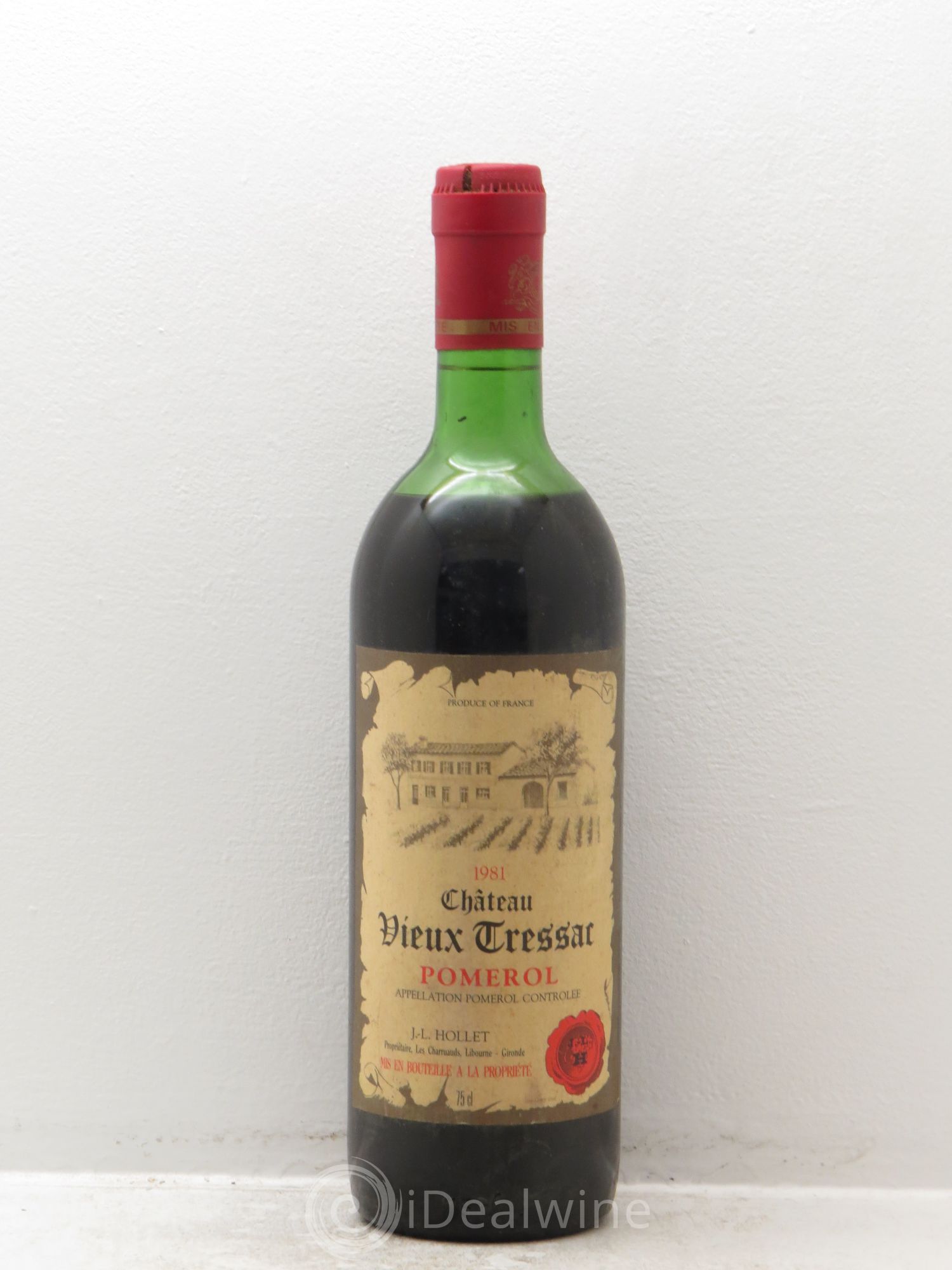 Pomerol Château Vieux Tressac 1981 - Posten von 1 Flasche - 0