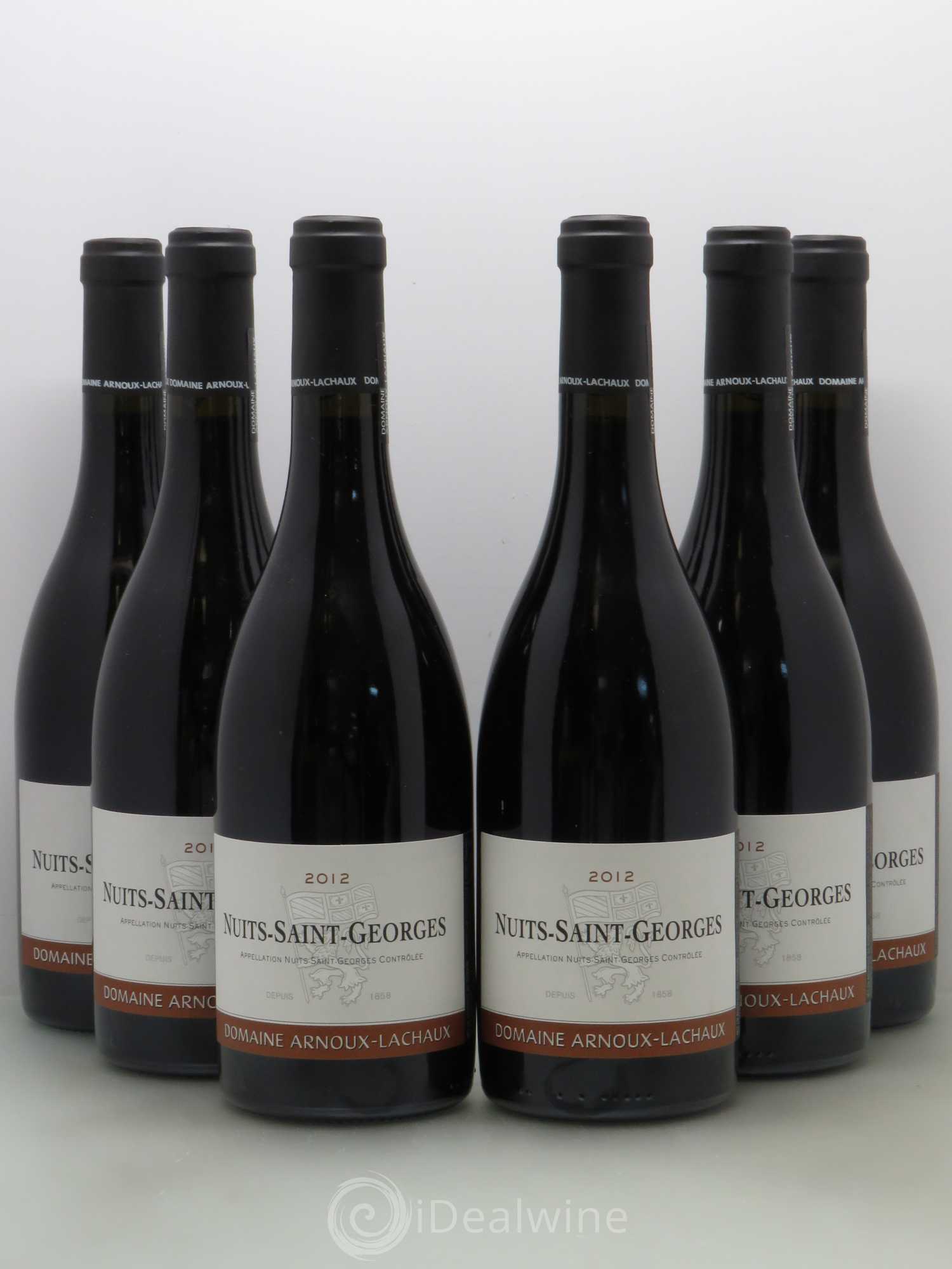 Nuits-Saint-Georges Arnoux-Lachaux (Domaine) (sans prix de réserve) 2012 - Lot de 6 bouteilles - 0