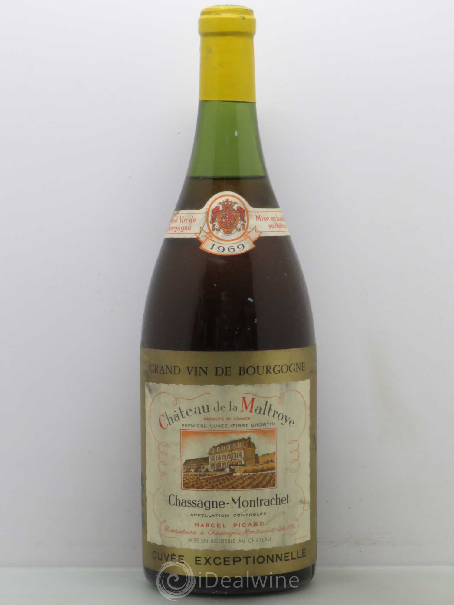 Chassagne-Montrachet Château de la Maltroye Cuvée exceptionnelle 1969 - Posten von 1 Magnum - 0