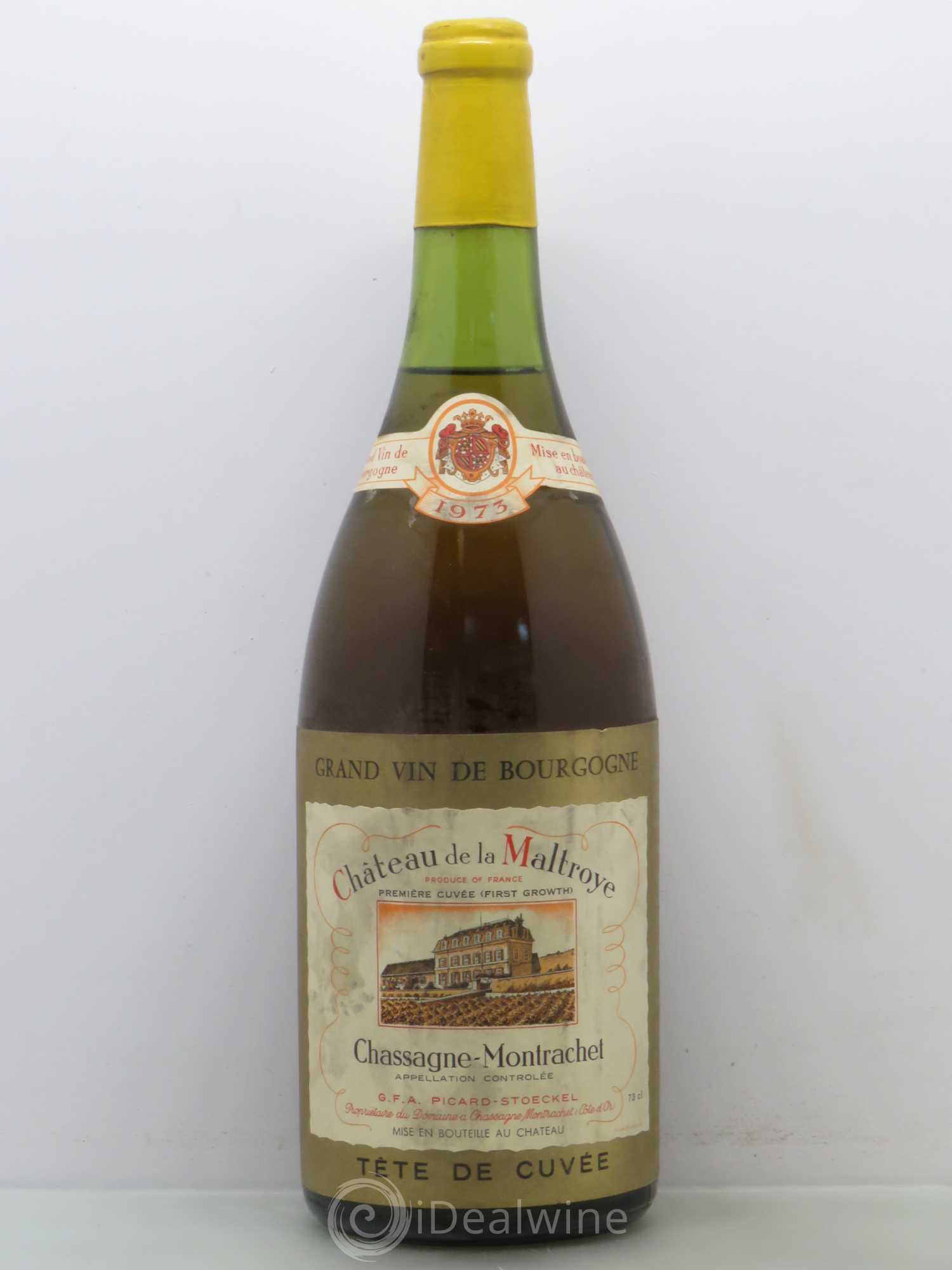 Chassagne-Montrachet Tête de cuvée - Château de la Maltroye 1973 - Posten von 1 Magnum - 0