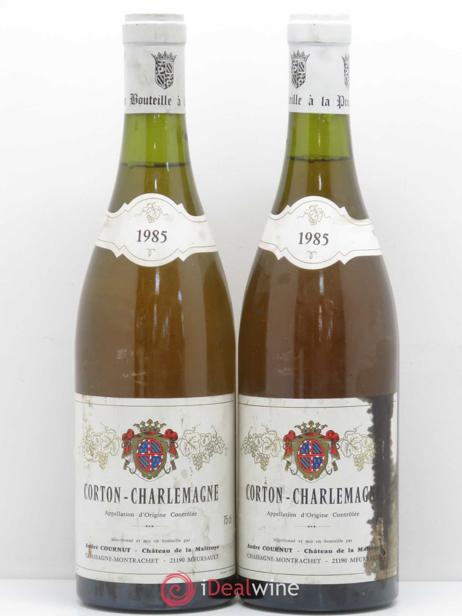 Corton-Charlemagne Grand Cru Château de La Maltroye 1985 - Posten von 2 Flaschen - 0