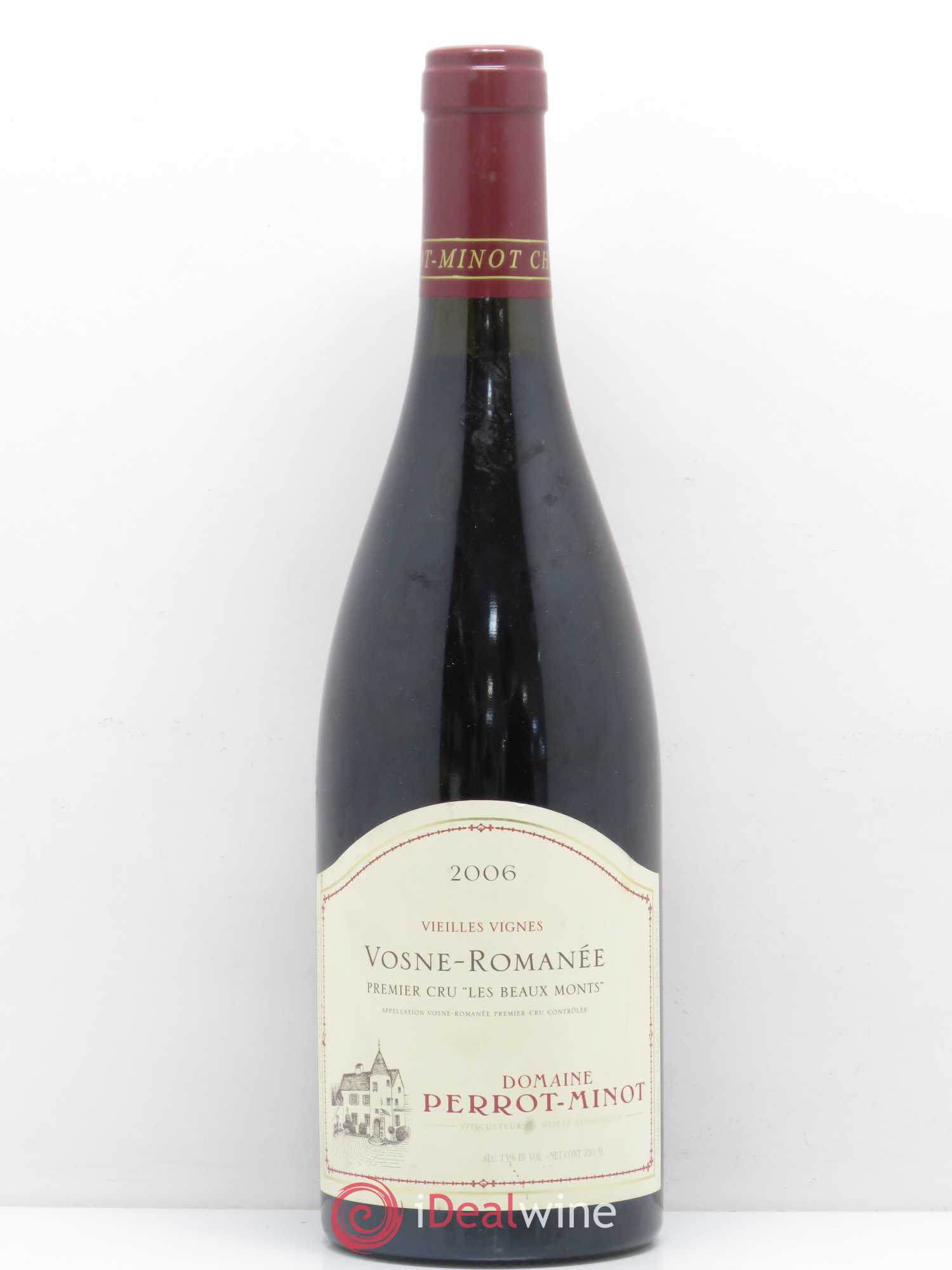 Vosne-Romanée 1er Cru Les Beaux-Monts Vieilles Vignes Perrot-Minot 2006 - Lot de 1 bouteille - 0