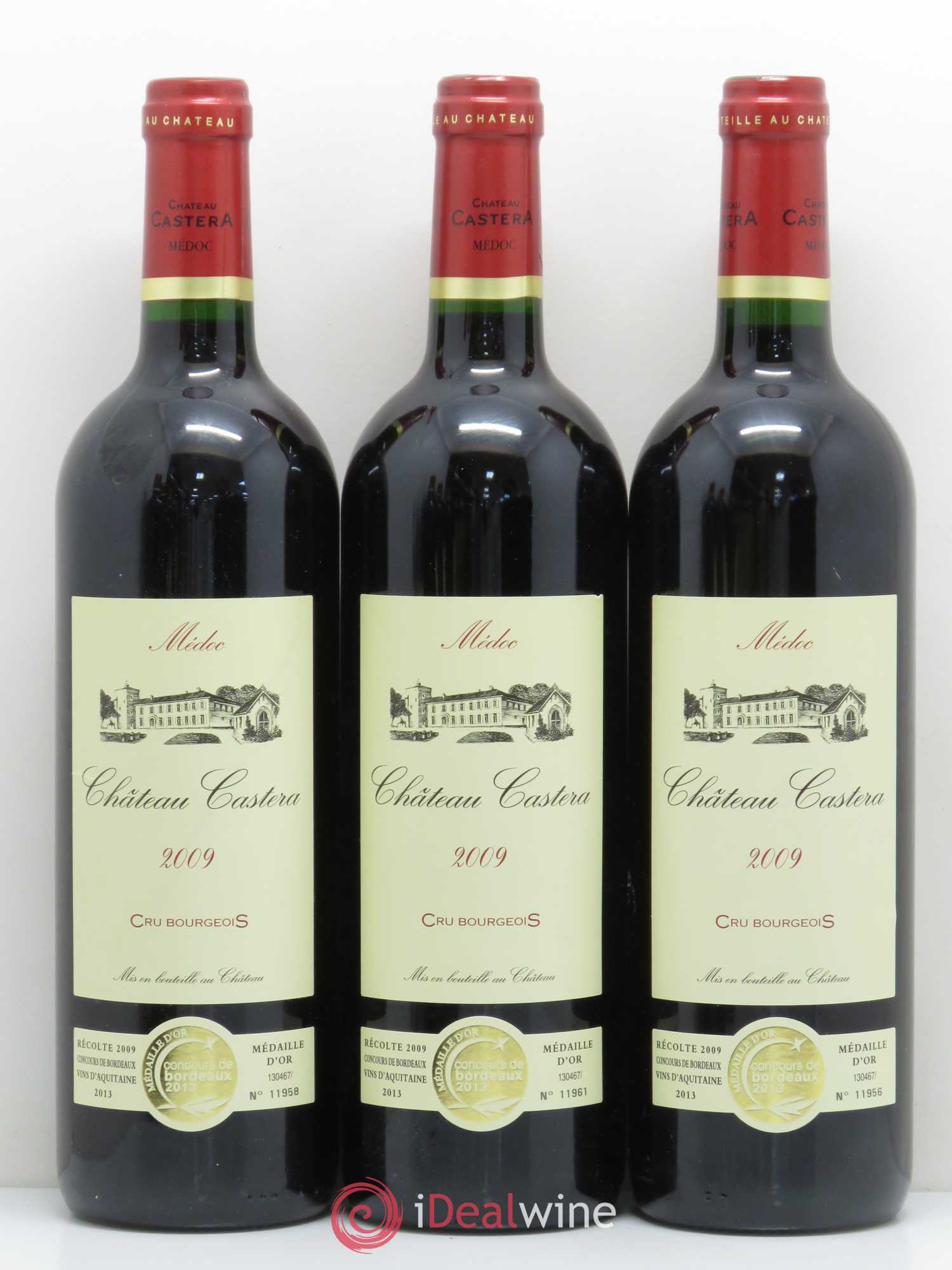 Château Castera Cru Bourgeois 2009 - Lot de 6 bouteilles - 2