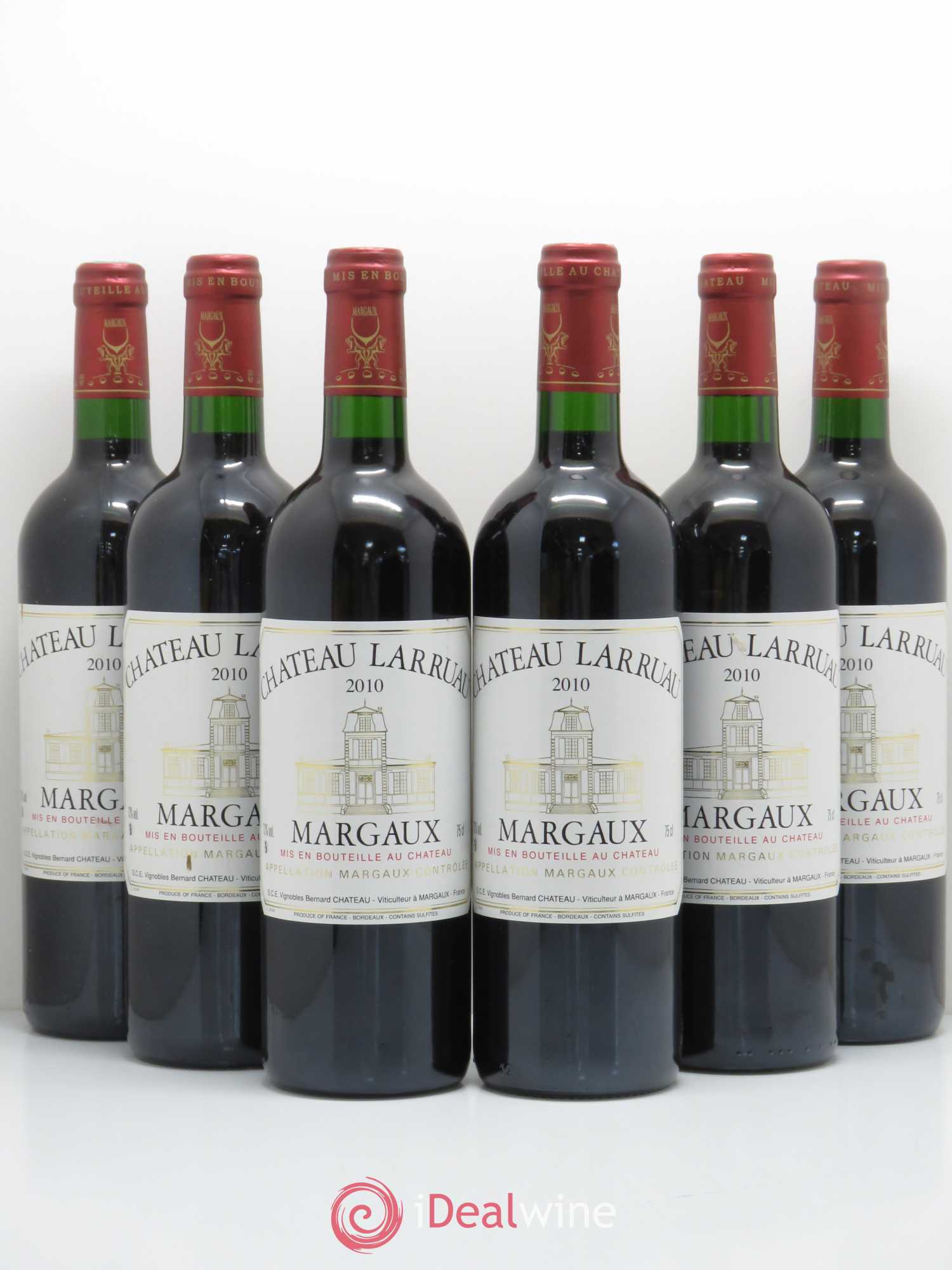 Château Larruau 2010 - Lot de 6 bouteilles - 0