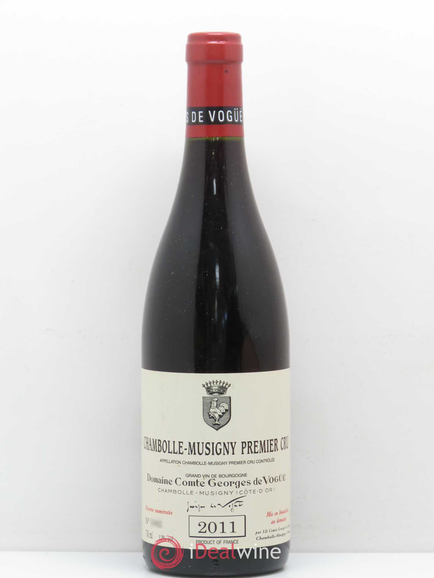 Chambolle-Musigny 1er Cru Comte Georges de Vogüé 2011 - Lot de 1 bouteille - 0