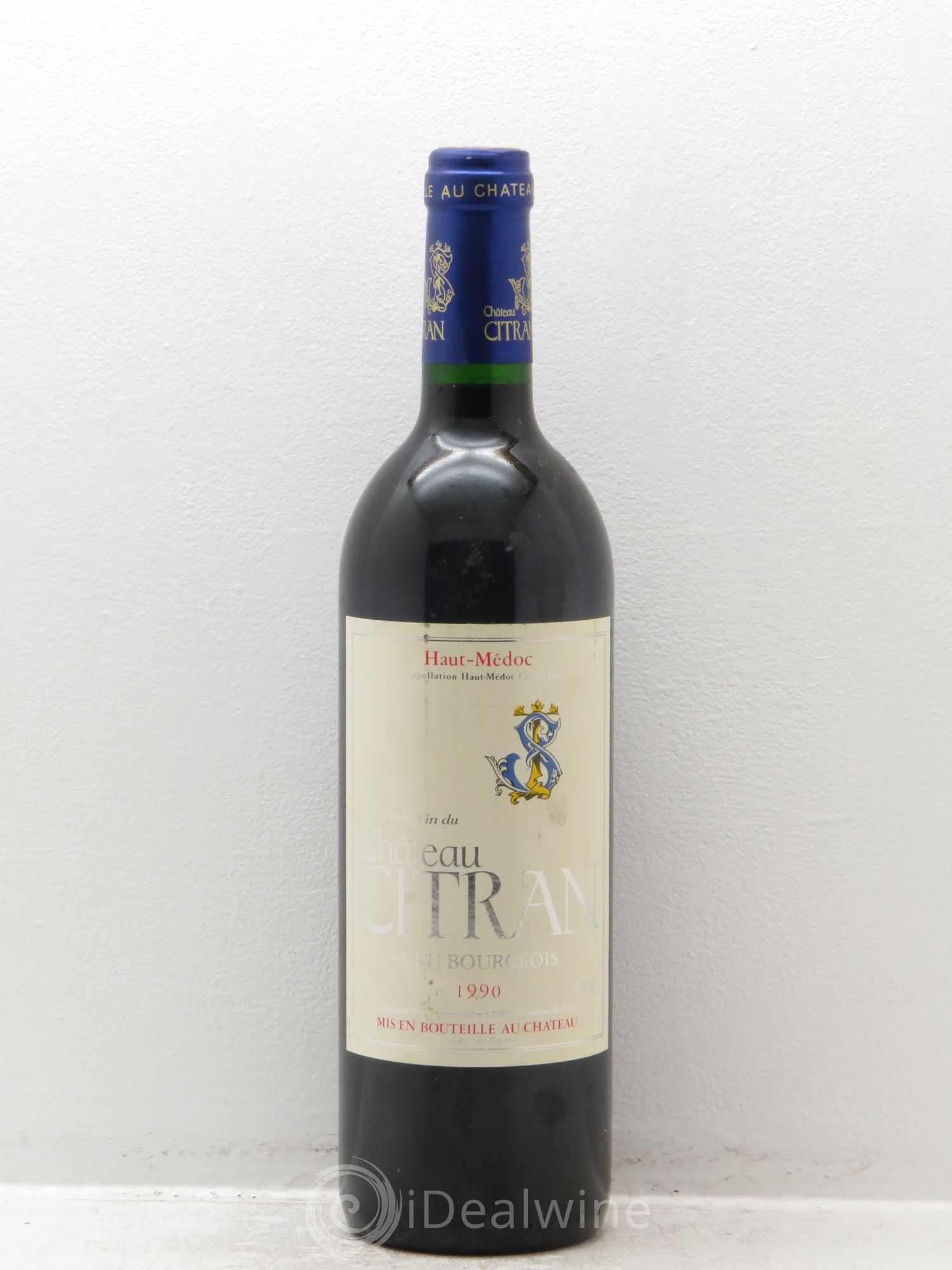 Château Citran Cru Bourgeois 1990 - Lot de 1 bouteille - 0