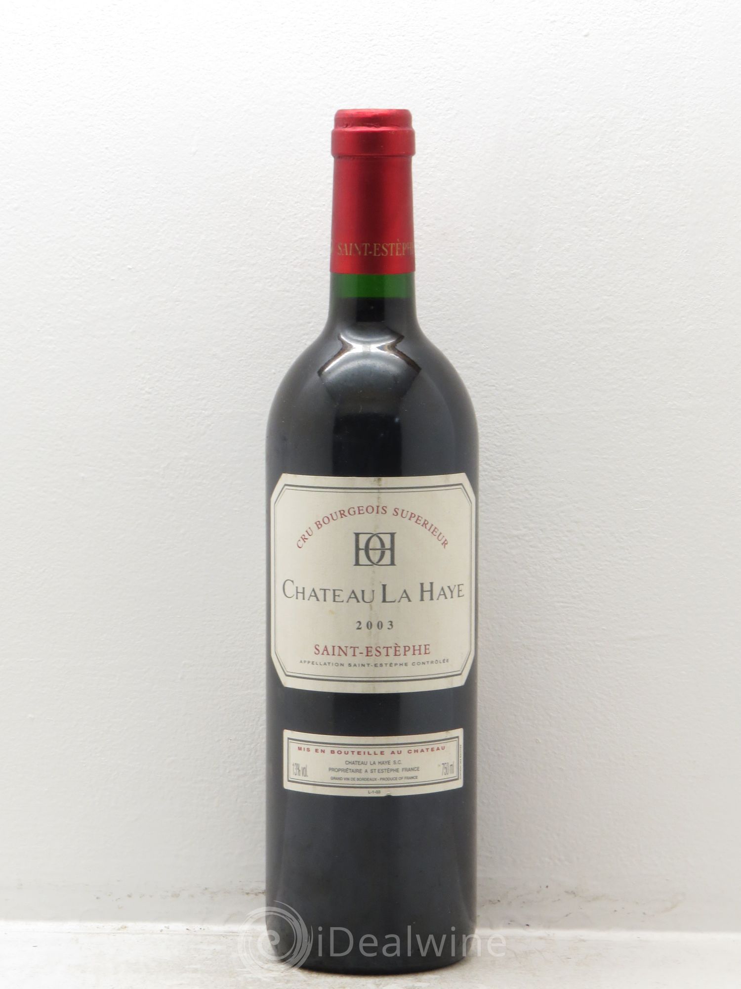 Saint-Estèphe château La Haye 2003 - Posten von 1 Flasche - 0