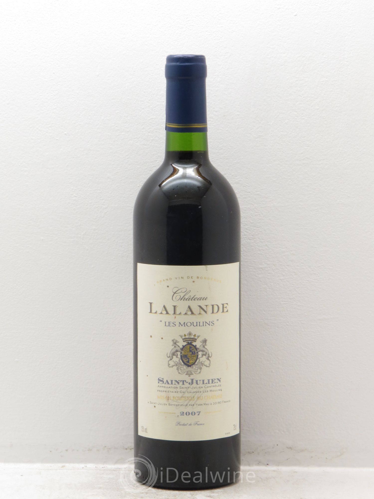 Saint-Julien Château Lalande .Les Moulins 2007 - Posten von 6 Flaschen - 0