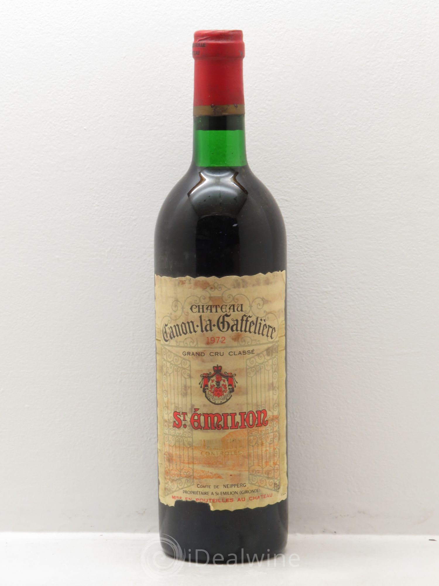 Château Canon la Gaffelière 1er Grand Cru Classé B 1972 - Lot de 1 bouteille - 0