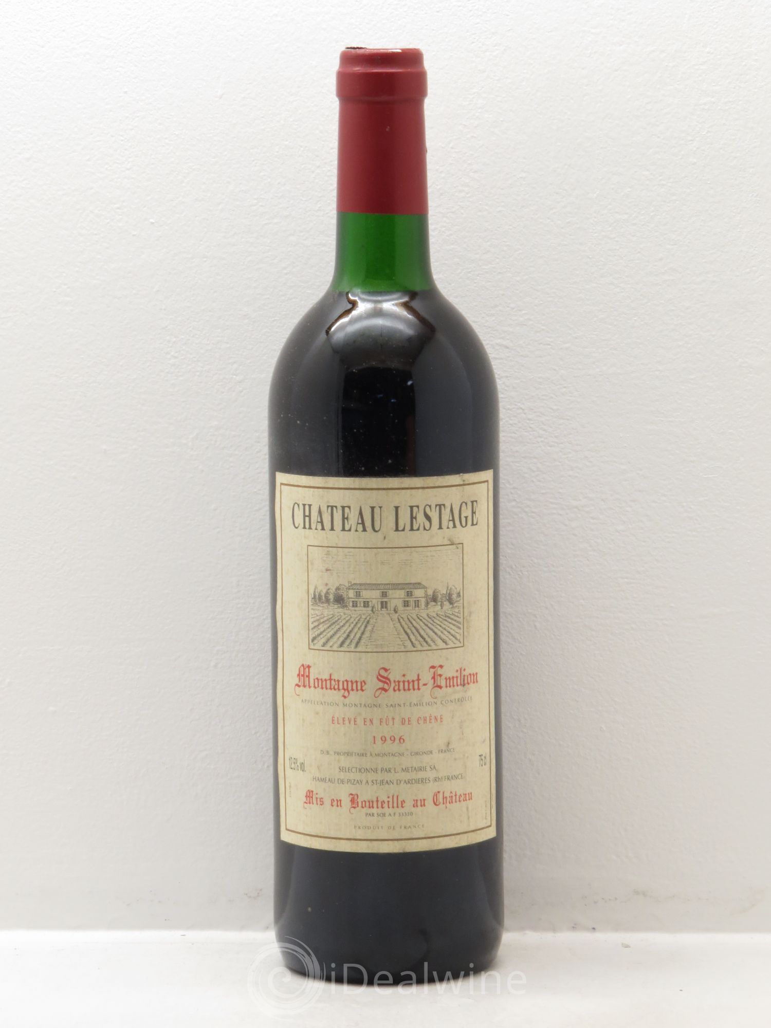 Château Lestage Cru Bourgeois 1996 - Lot de 1 bouteille - 0