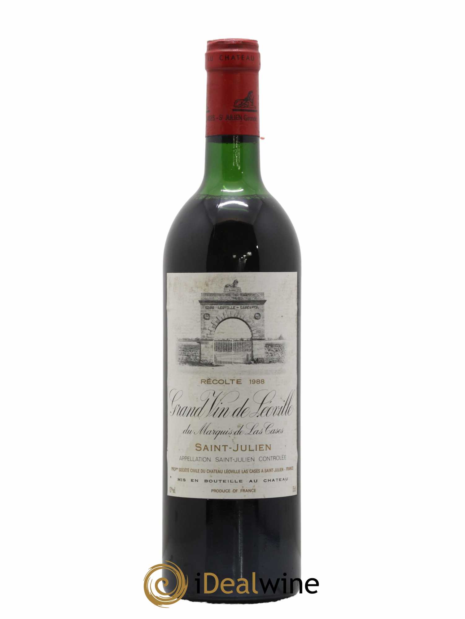 Château Léoville Las Cases 2ème Grand Cru Classé 1988 - Lot de 1 bouteille - 0