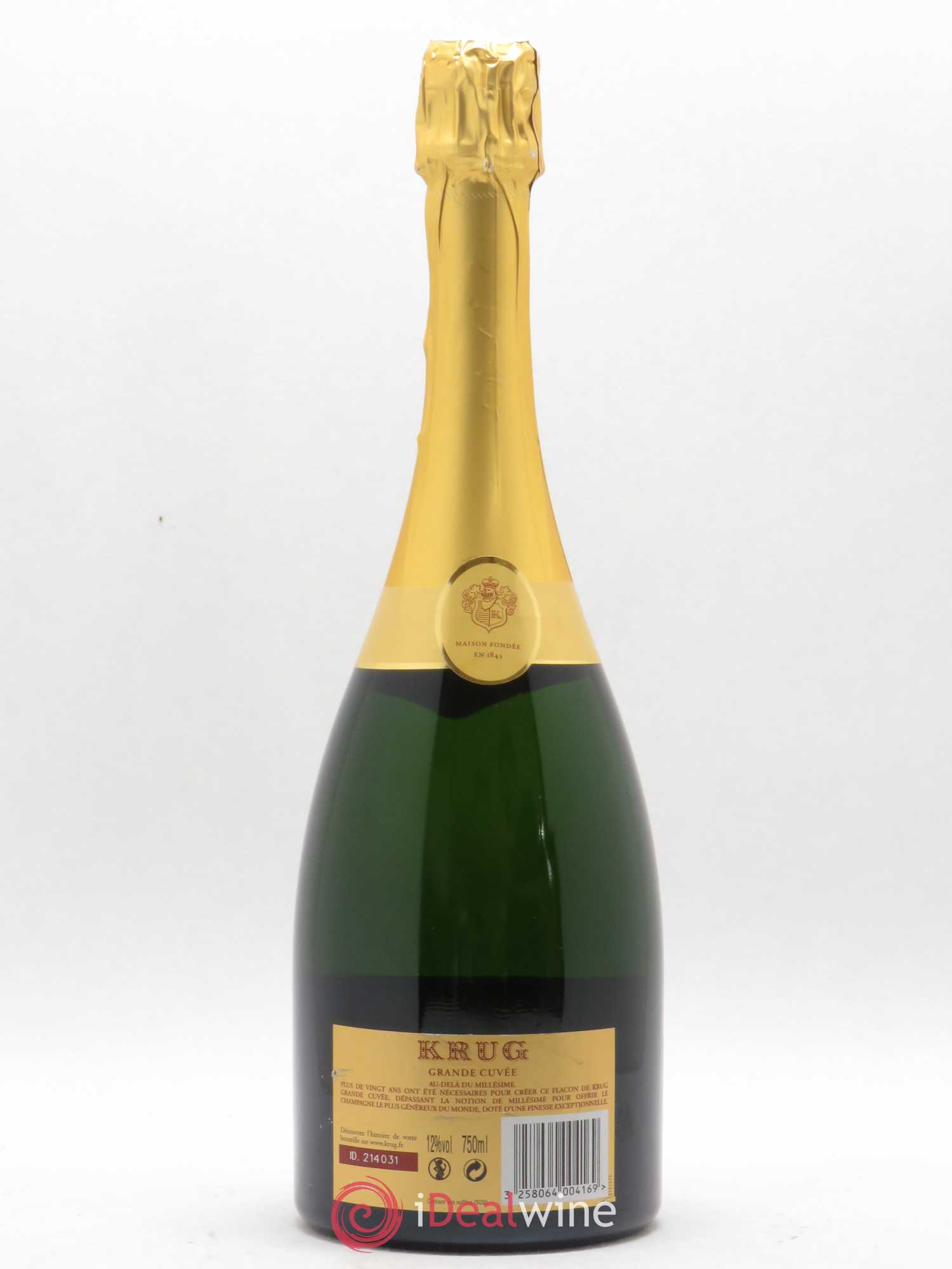 Grande Cuvée - 160ème édition Krug - Lot of 1 bottle - 1