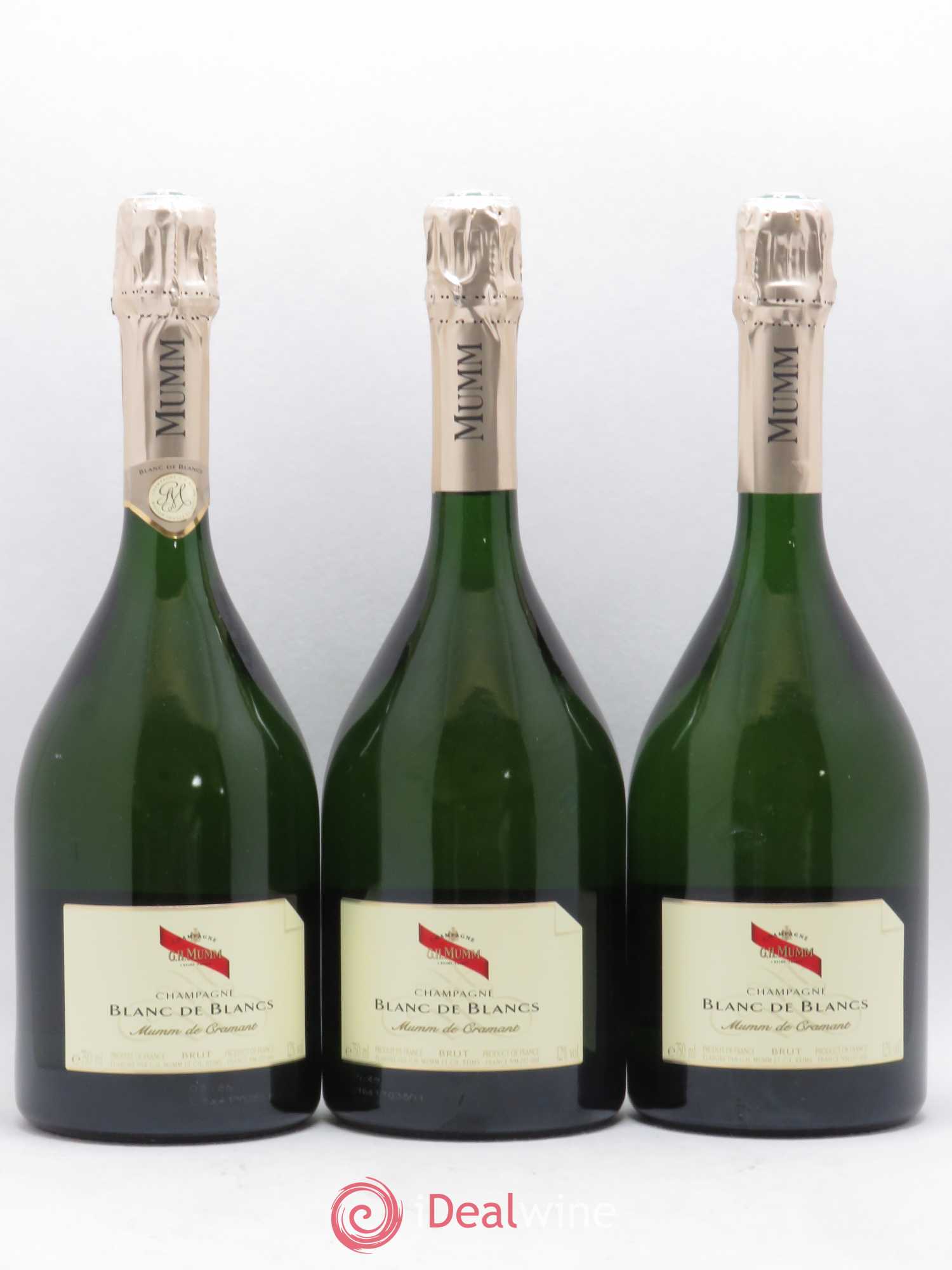 Mumm de Cramant Mumm - Lot de 3 bouteilles - 0