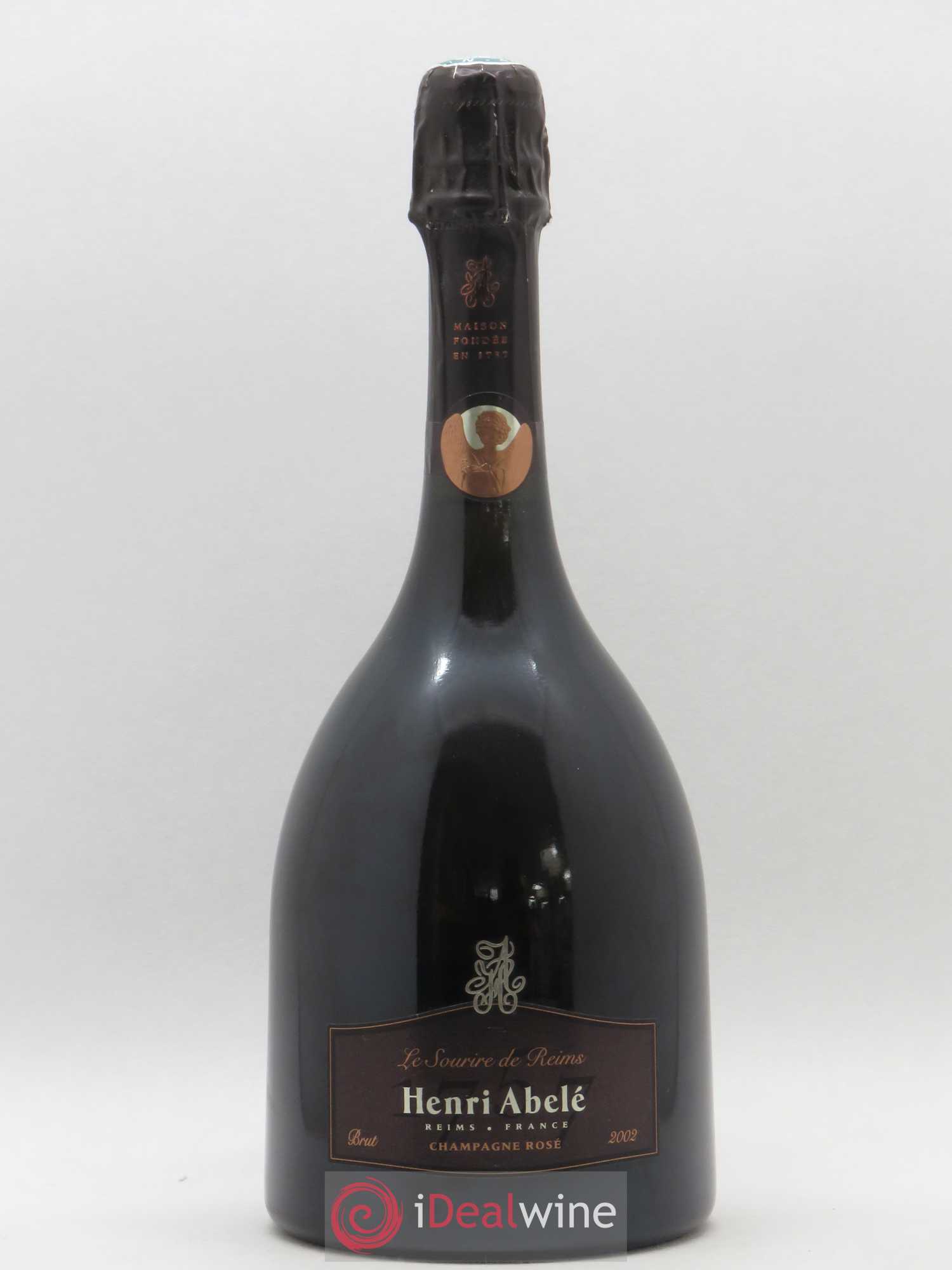 Champagne - Sourire de Reims Henri Abelé 2002 - Posten von 1 Flasche - 0