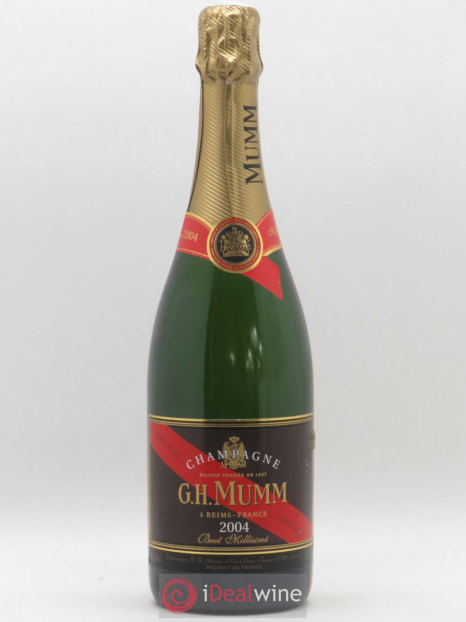 Cordon Rouge Mumm 2004 - Lot de 1 bouteille - 0