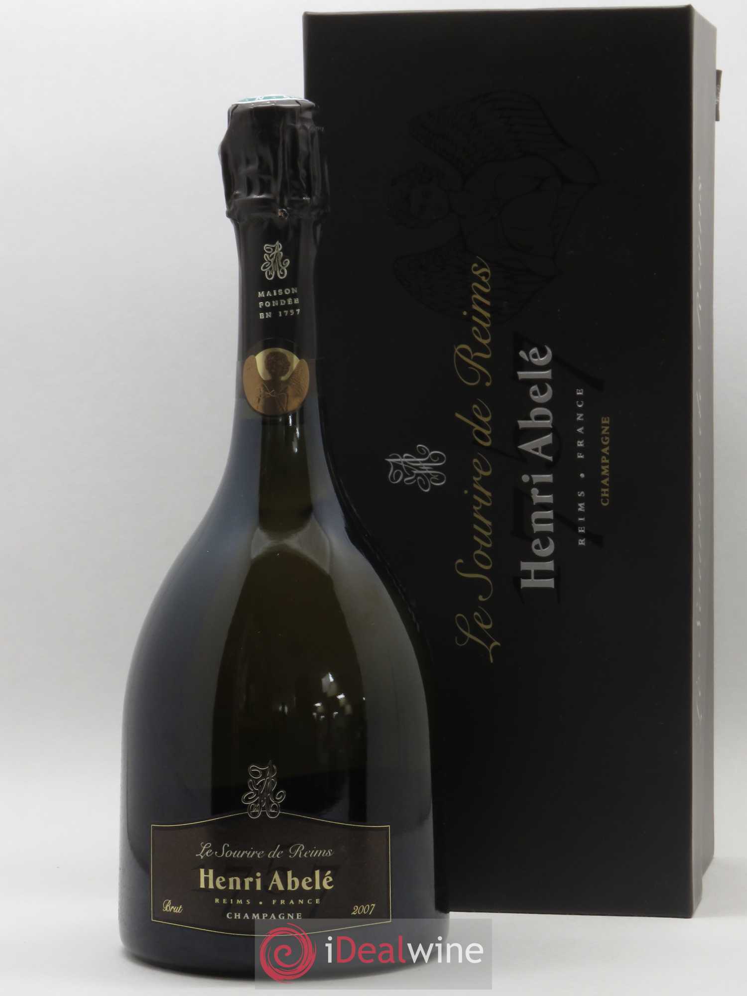 Champagne Sourire de Reims Henri Abelé 2007 - Lot de 3 bouteilles - 1