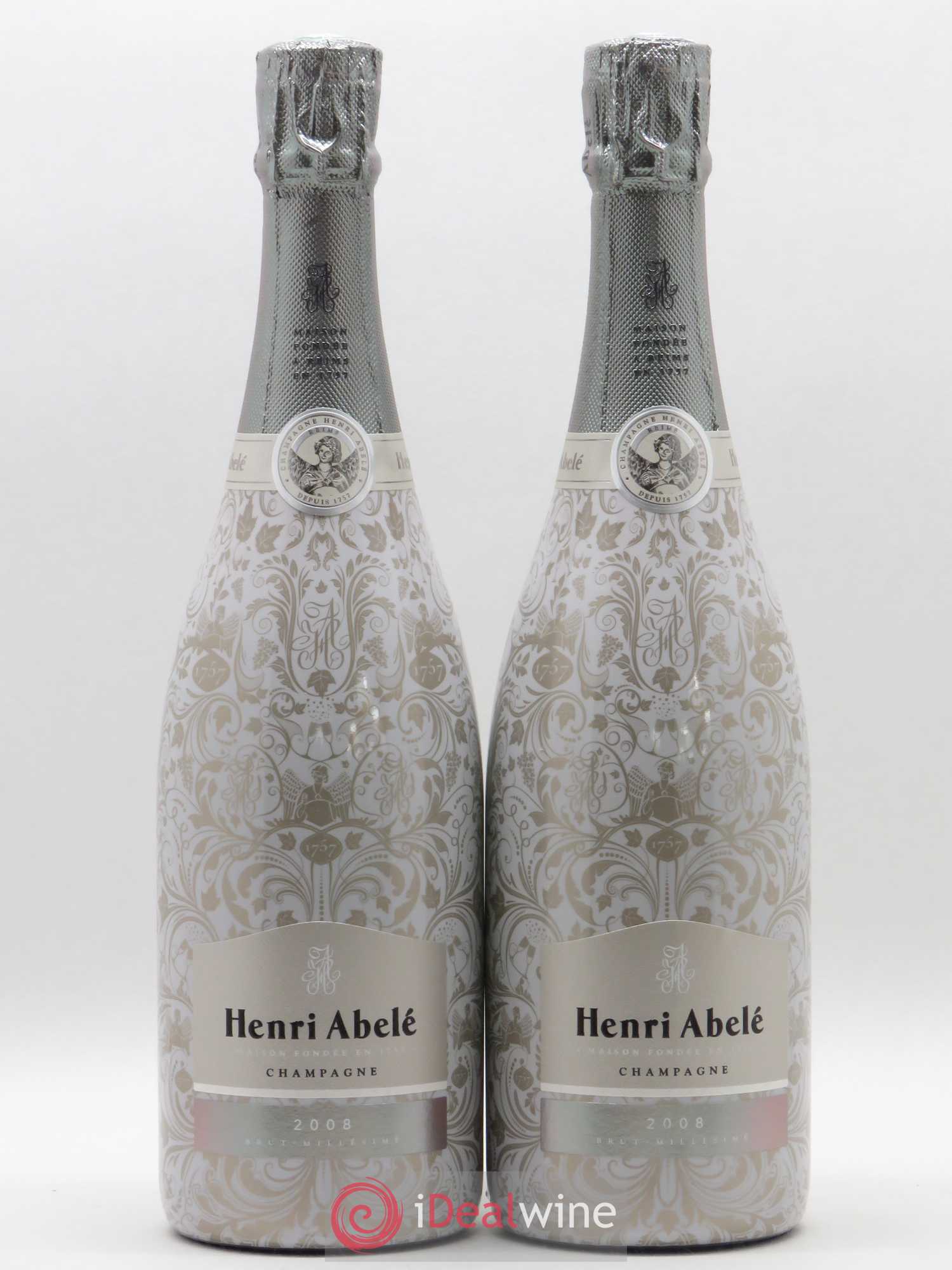 Champagne Henri Abelé 2008 - Lot de 2 bouteilles - 0