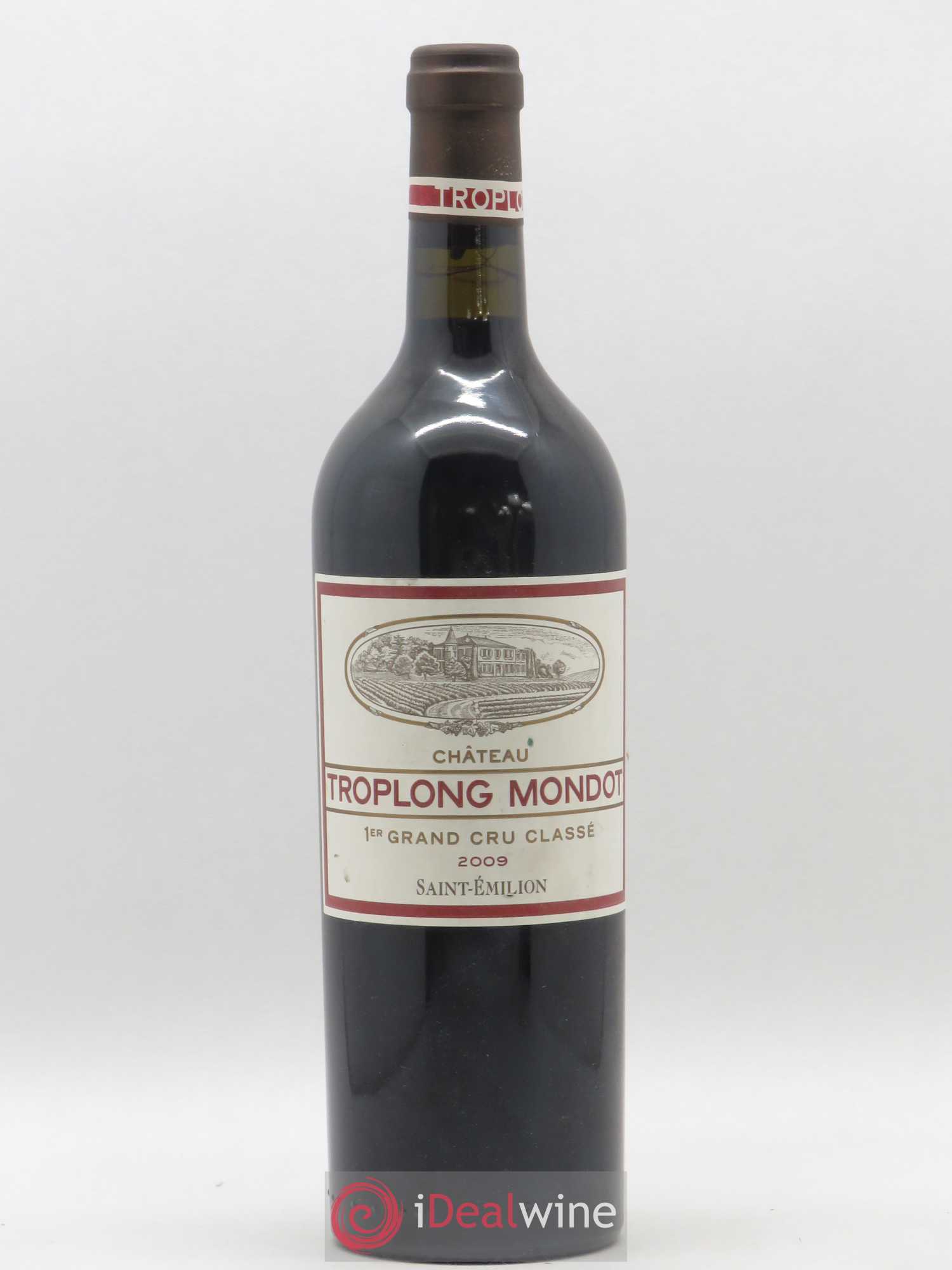 Château Troplong Mondot 1er Grand Cru Classé B 2009 - Lot de 1 bouteille - 0
