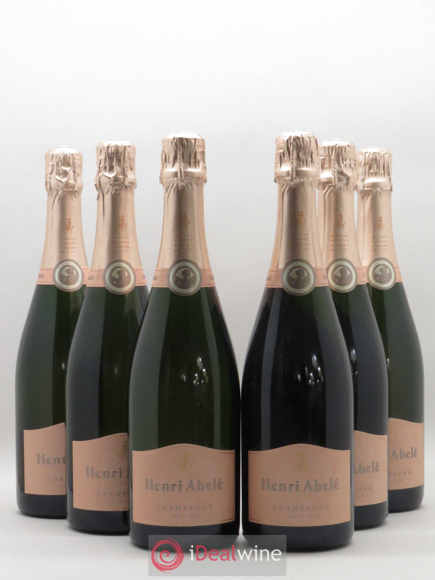 Champagne - Henri Abelé - Lot de 6 bouteilles - 0