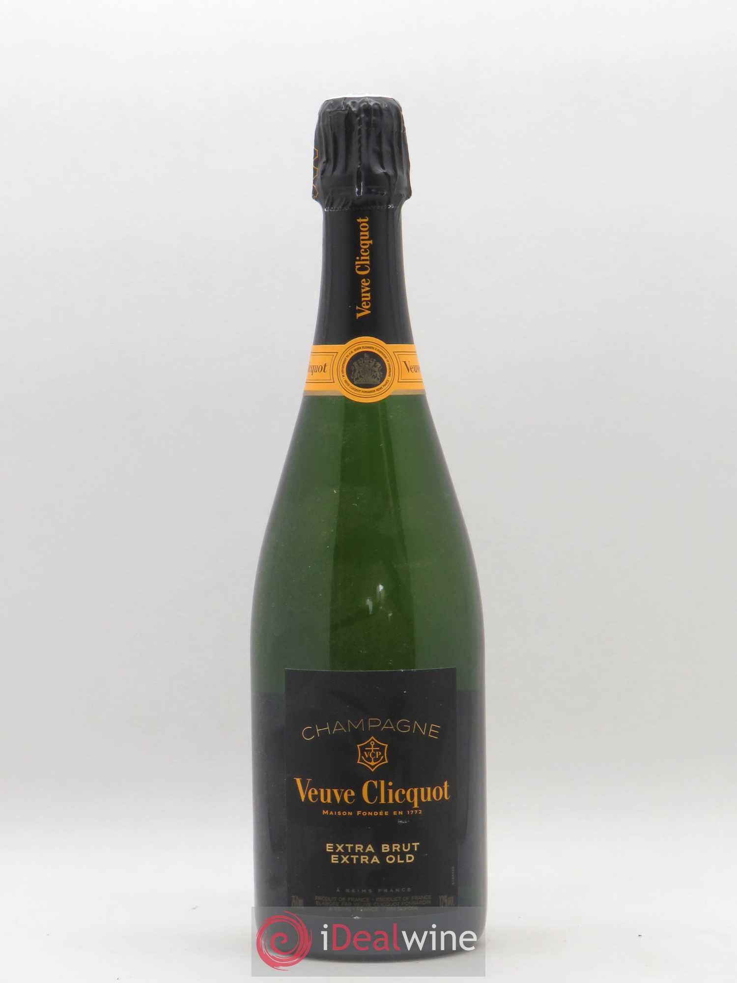 Champagne Extra Brut Extra Old Veuve Clicquot Ponsardin - Posten von 1 Flasche - 0