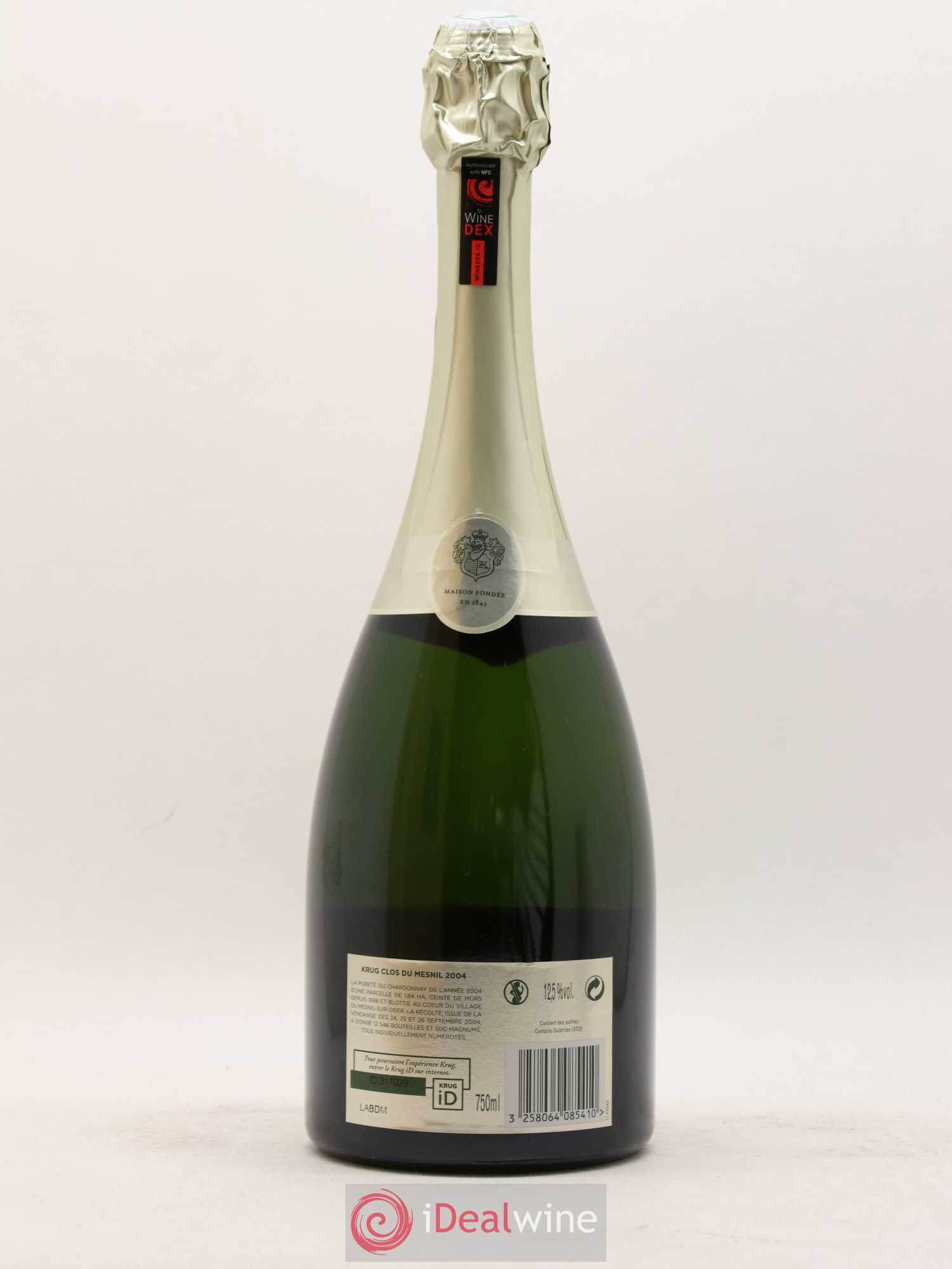 Clos du Mesnil Krug 2004 - Lot de 1 bouteille - 2