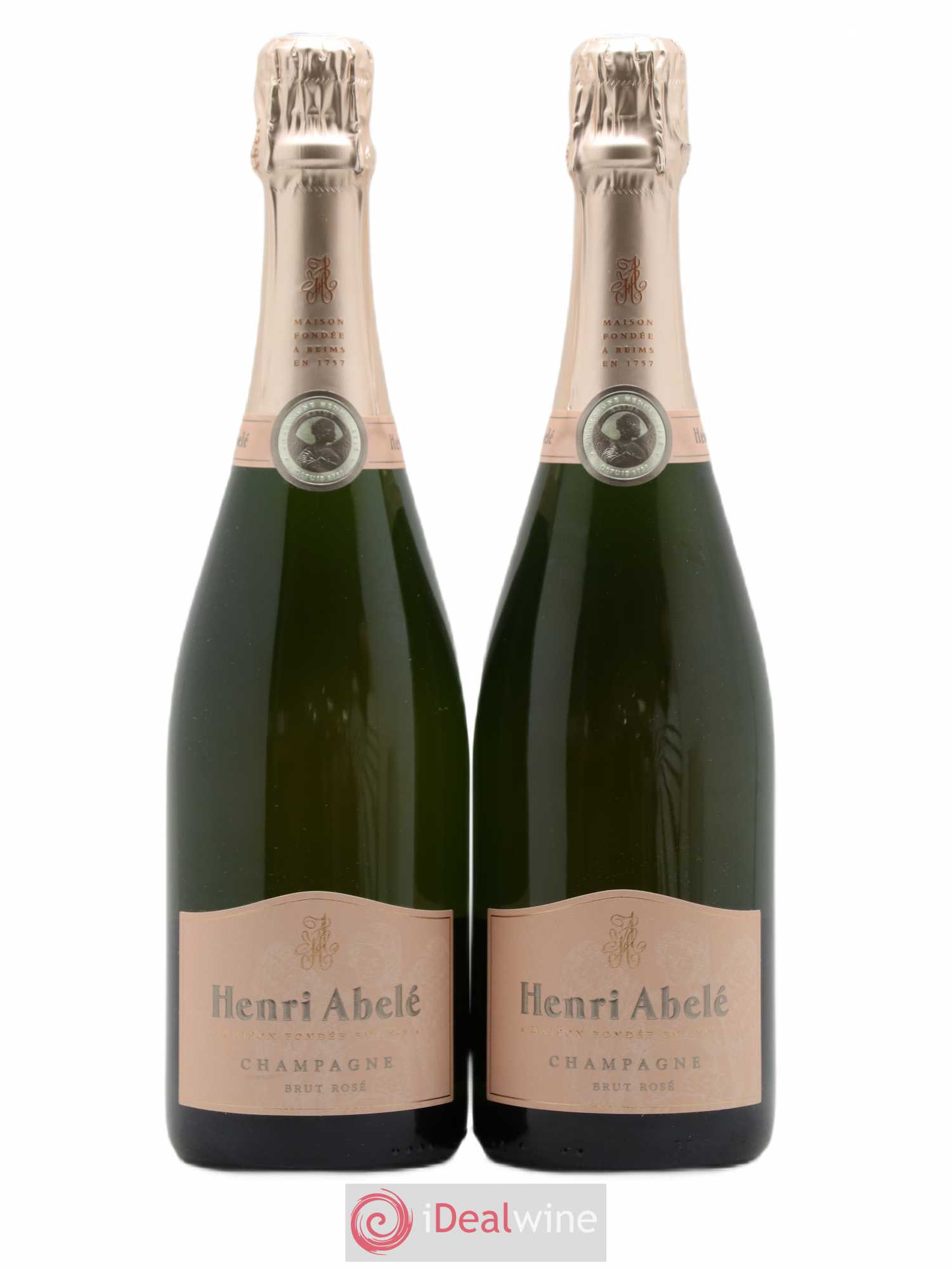 Champagne - Henri Abelé - Lot de 2 bouteilles - 0