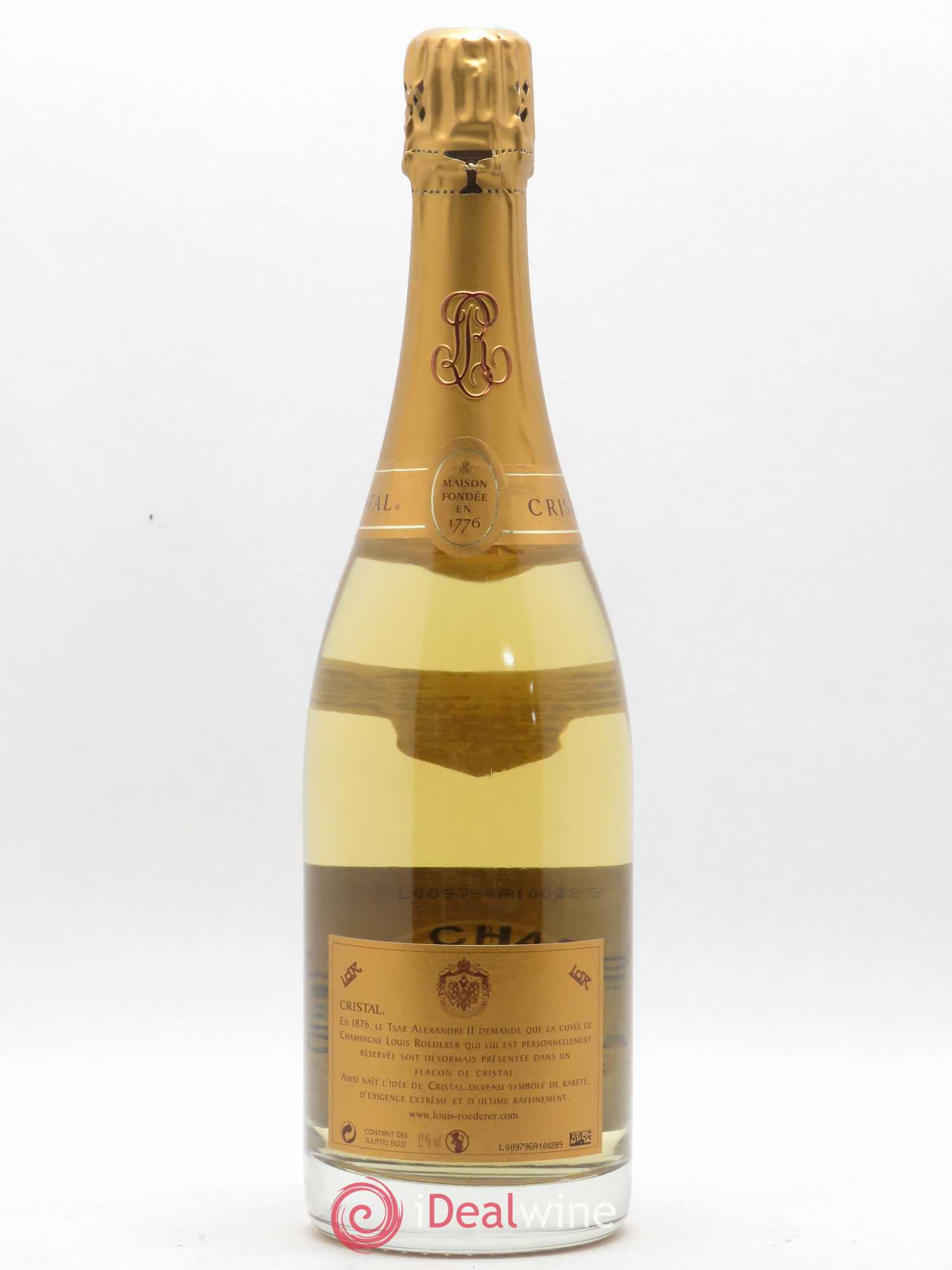 Cristal Louis Roederer 2006 - Lot de 1 bouteille - 1