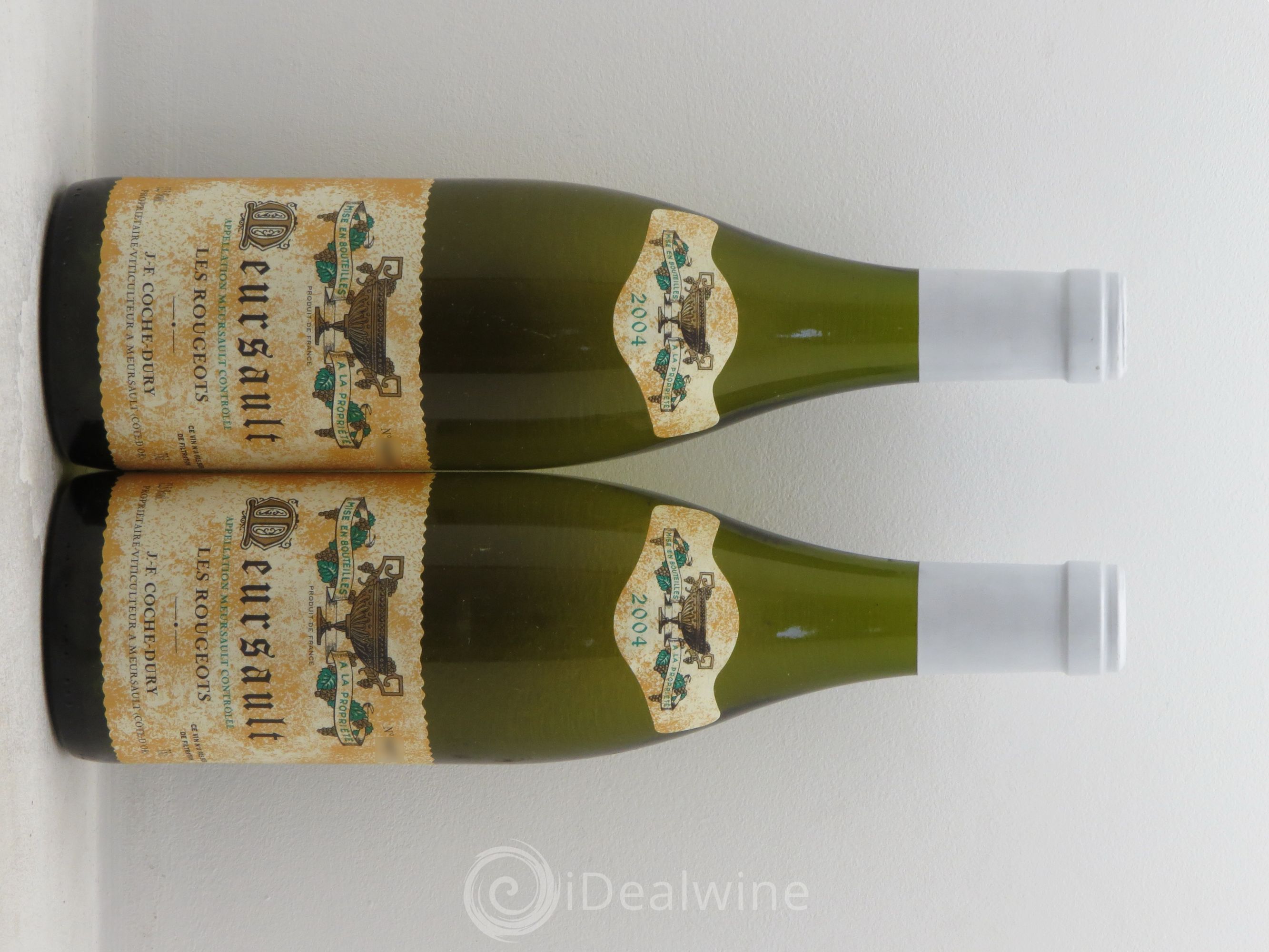 Meursault Les Rougeots Coche Dury (Domaine) 2004 - Lot de 2 bouteilles - 0