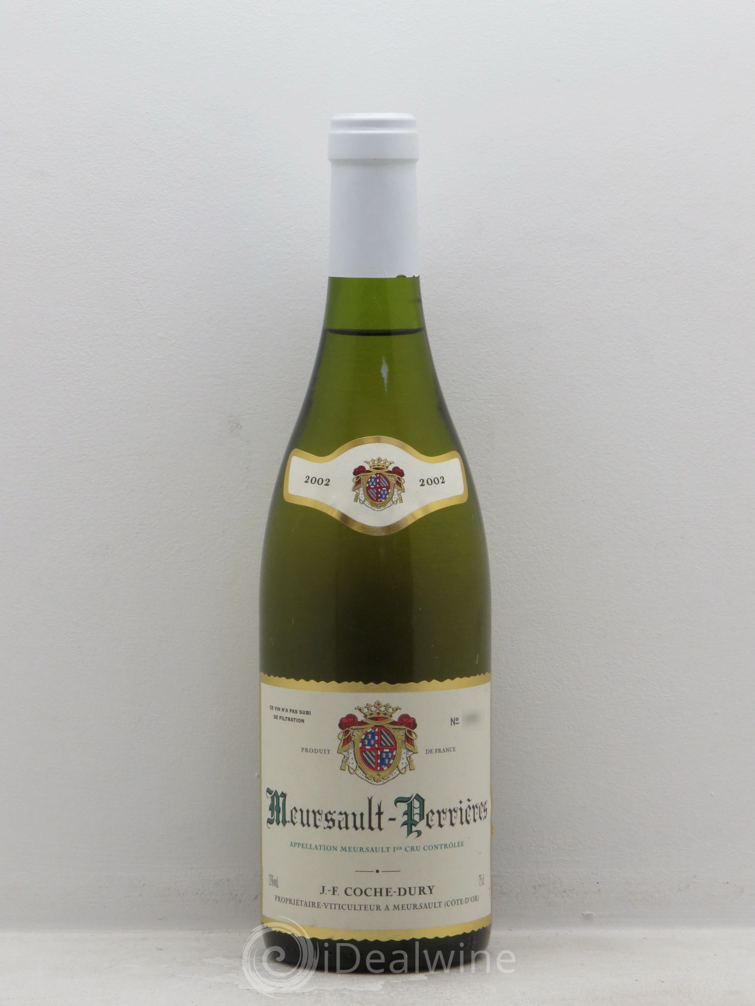 Meursault 1er Cru Perrières Coche Dury (Domaine) 2002 - Lot de 1 bouteille - 0