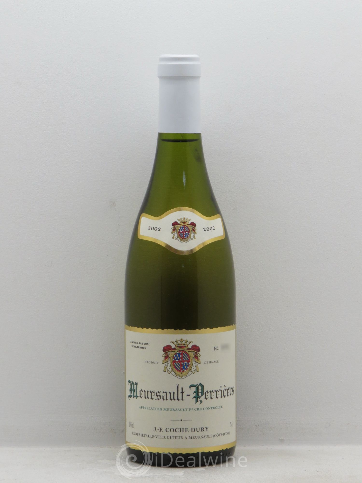 Meursault 1er Cru Perrières Coche Dury (Domaine) 2002 - Lot de 1 bouteille - 0