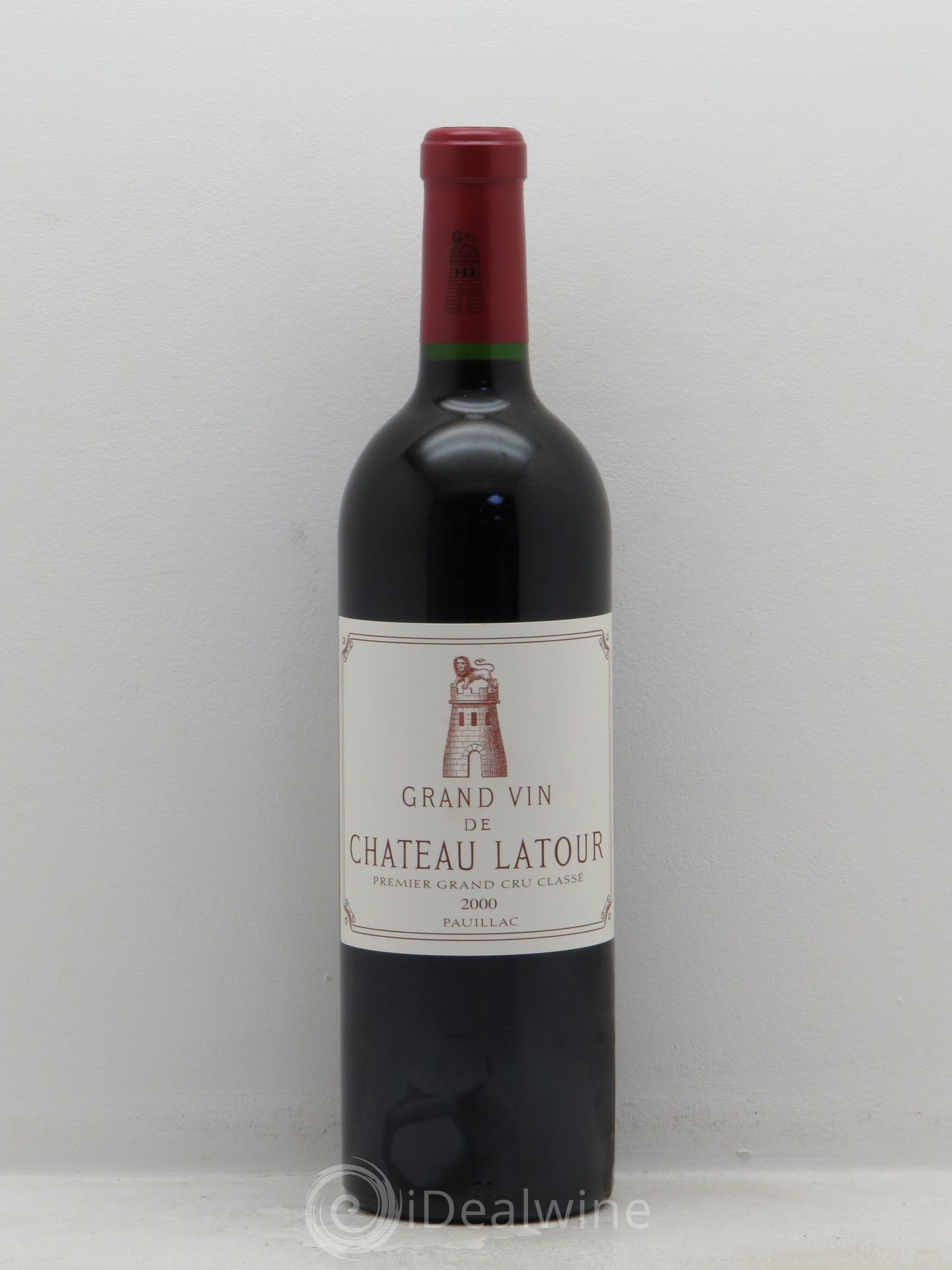 Château Latour 1er Grand Cru Classé 2000 - Lot de 1 bouteille - 0