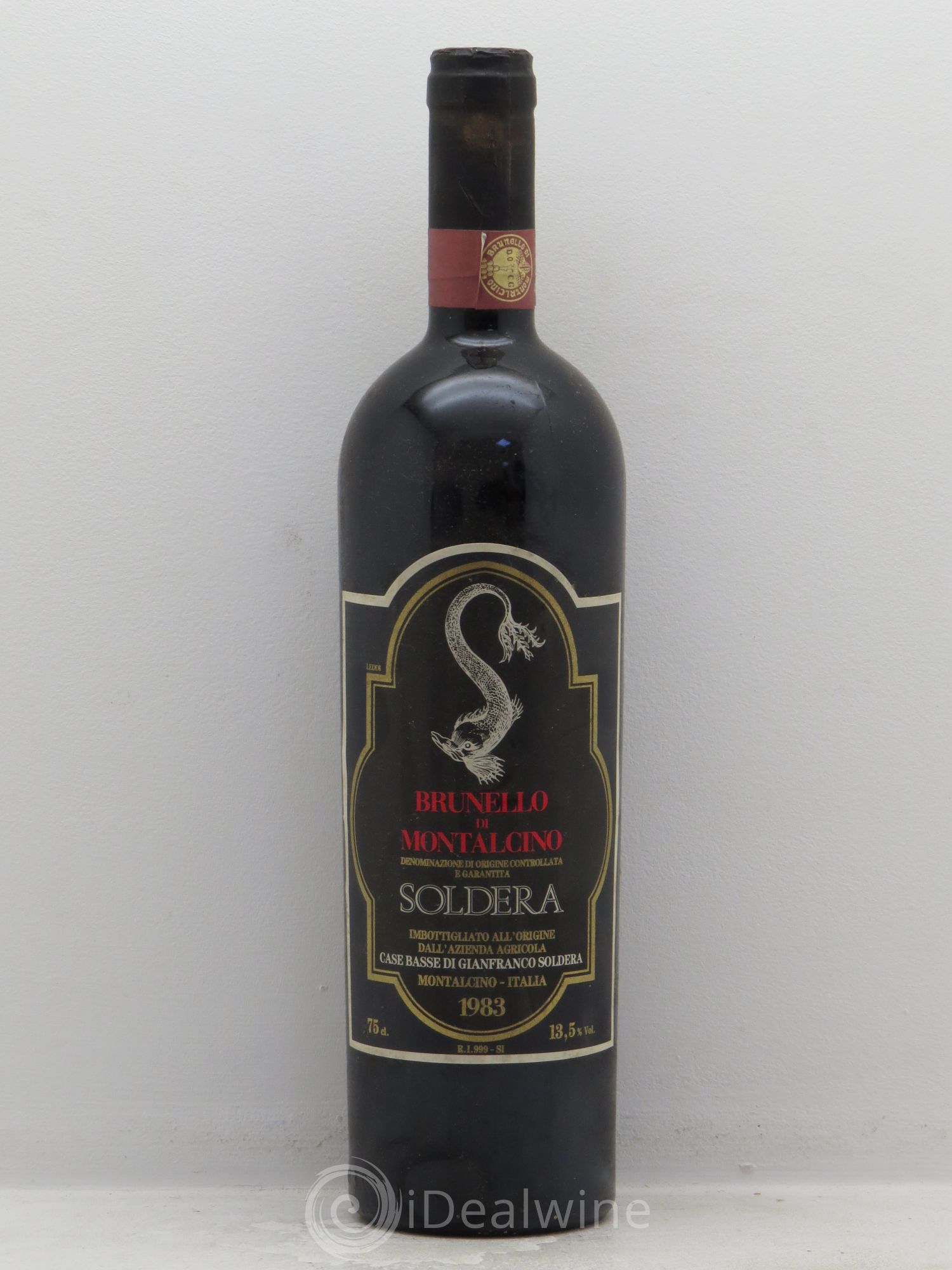 Brunello di Montalcino Case basse di Gianfranco Soldera 1983 - Posten von 1 Flasche - 0