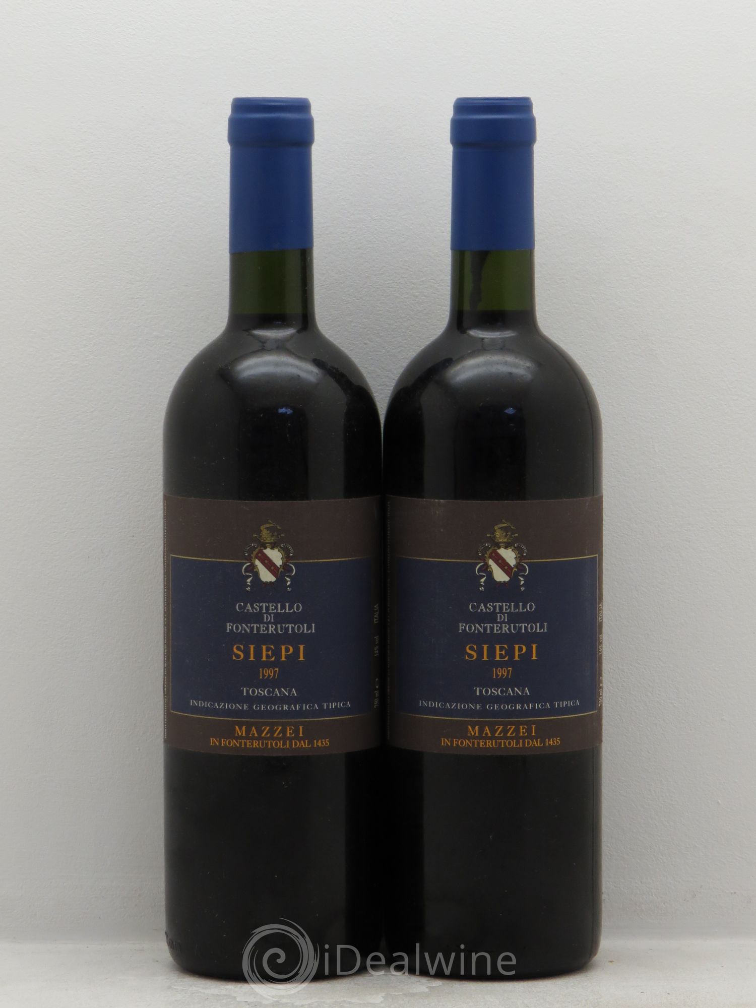 Toscana IGT Siepi Castello di Fonterutoli 1997 - Posten von 2 Flaschen - 0