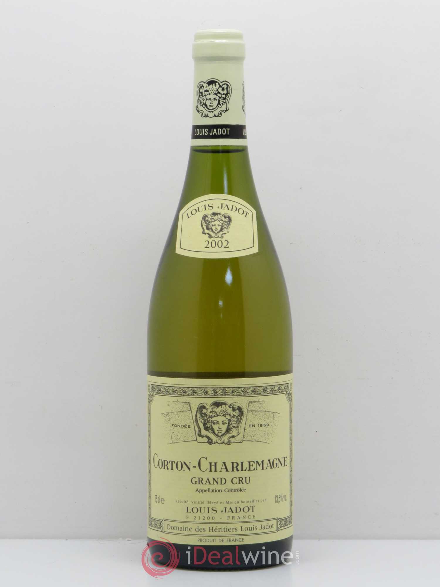 Corton-Charlemagne Grand Cru Maison Louis Jadot 2002 - Lot de 1 bouteille - 0