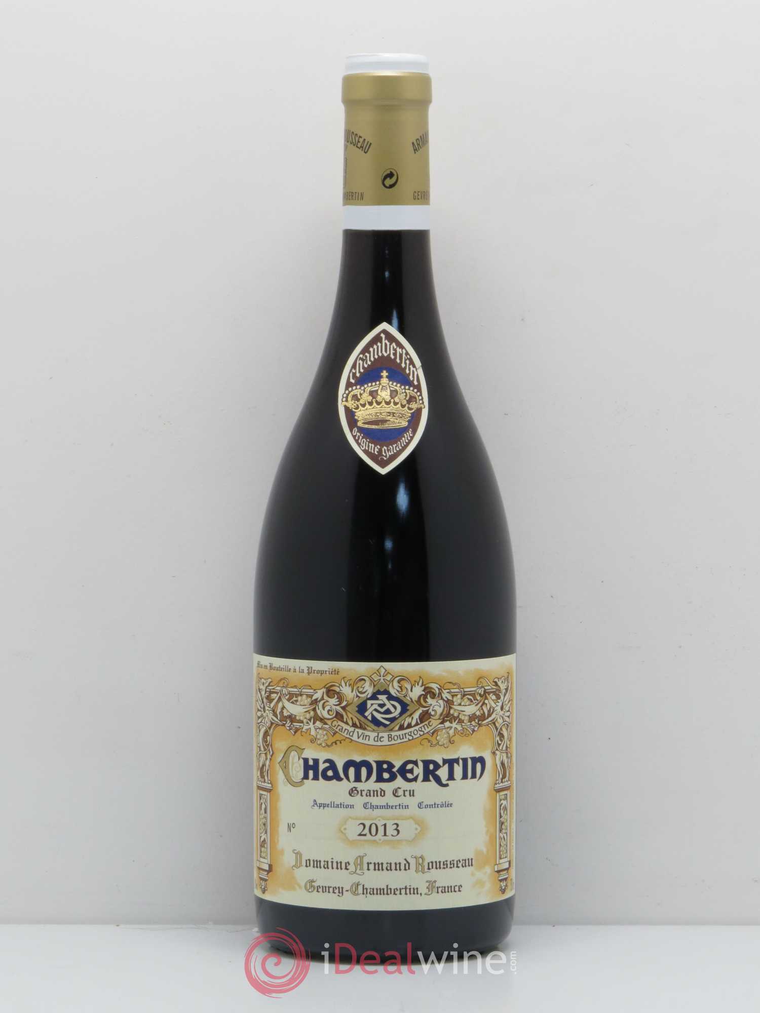 Chambertin Grand Cru Armand Rousseau (Domaine) 2013 - Lot de 1 bouteille - 0